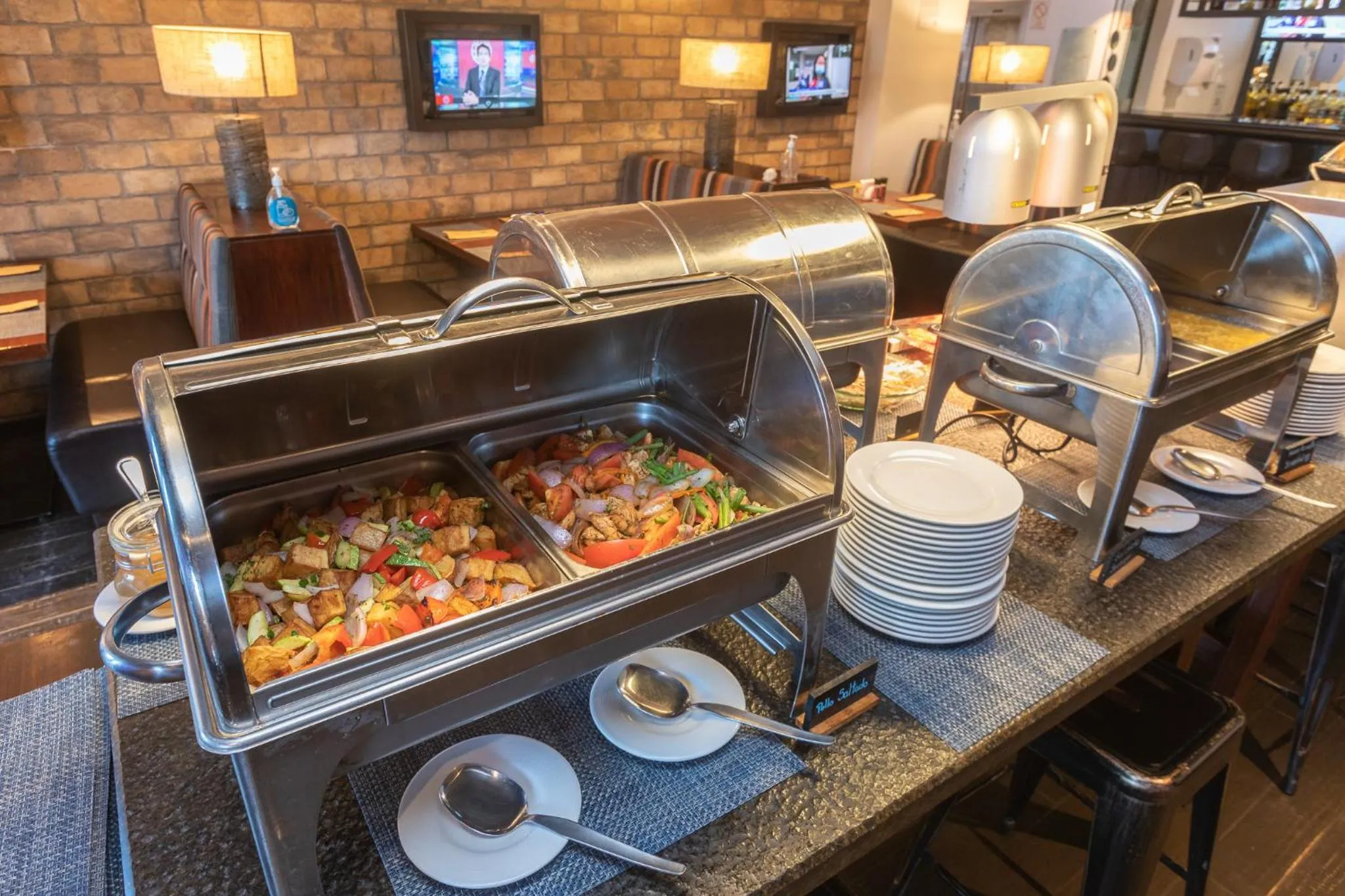 Buffet breakfast in Casa Andina Select Arequipa Plaza