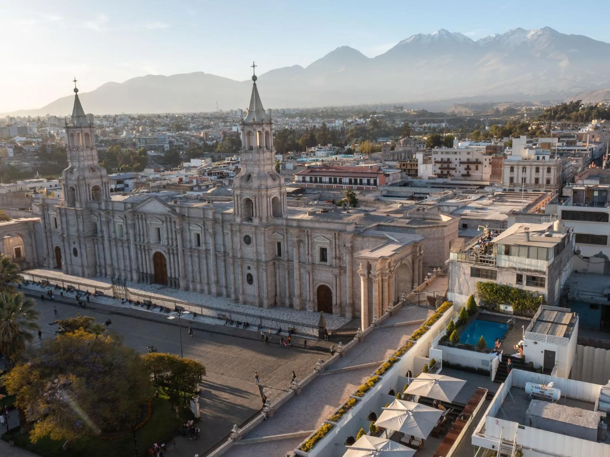 Bird's eye view in Casa Andina Select Arequipa Plaza