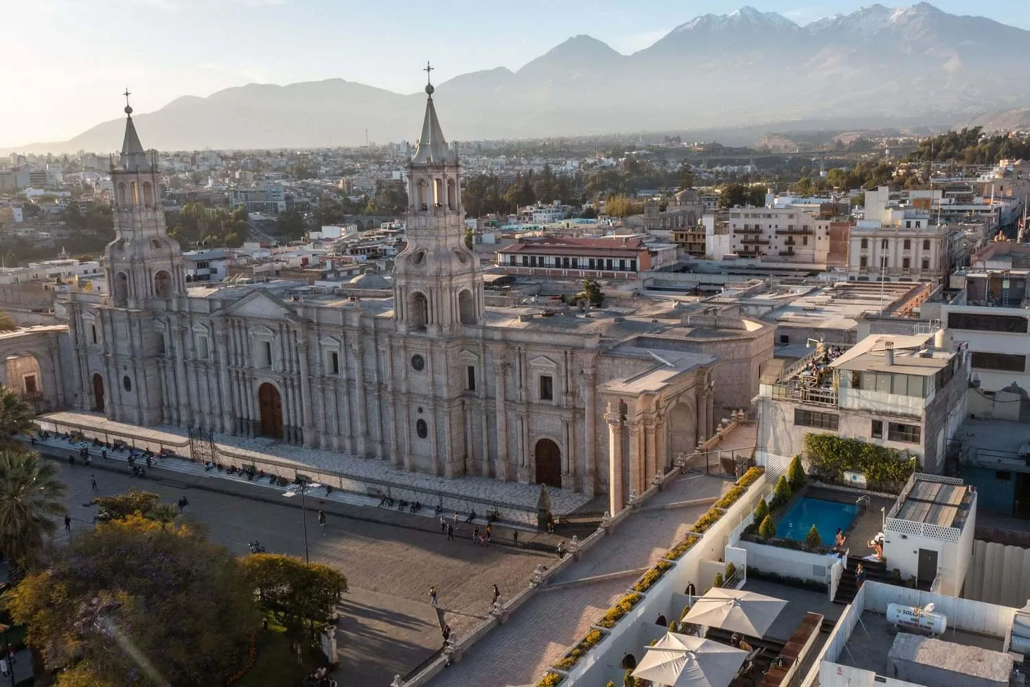 Bird's eye view in Casa Andina Select Arequipa Plaza