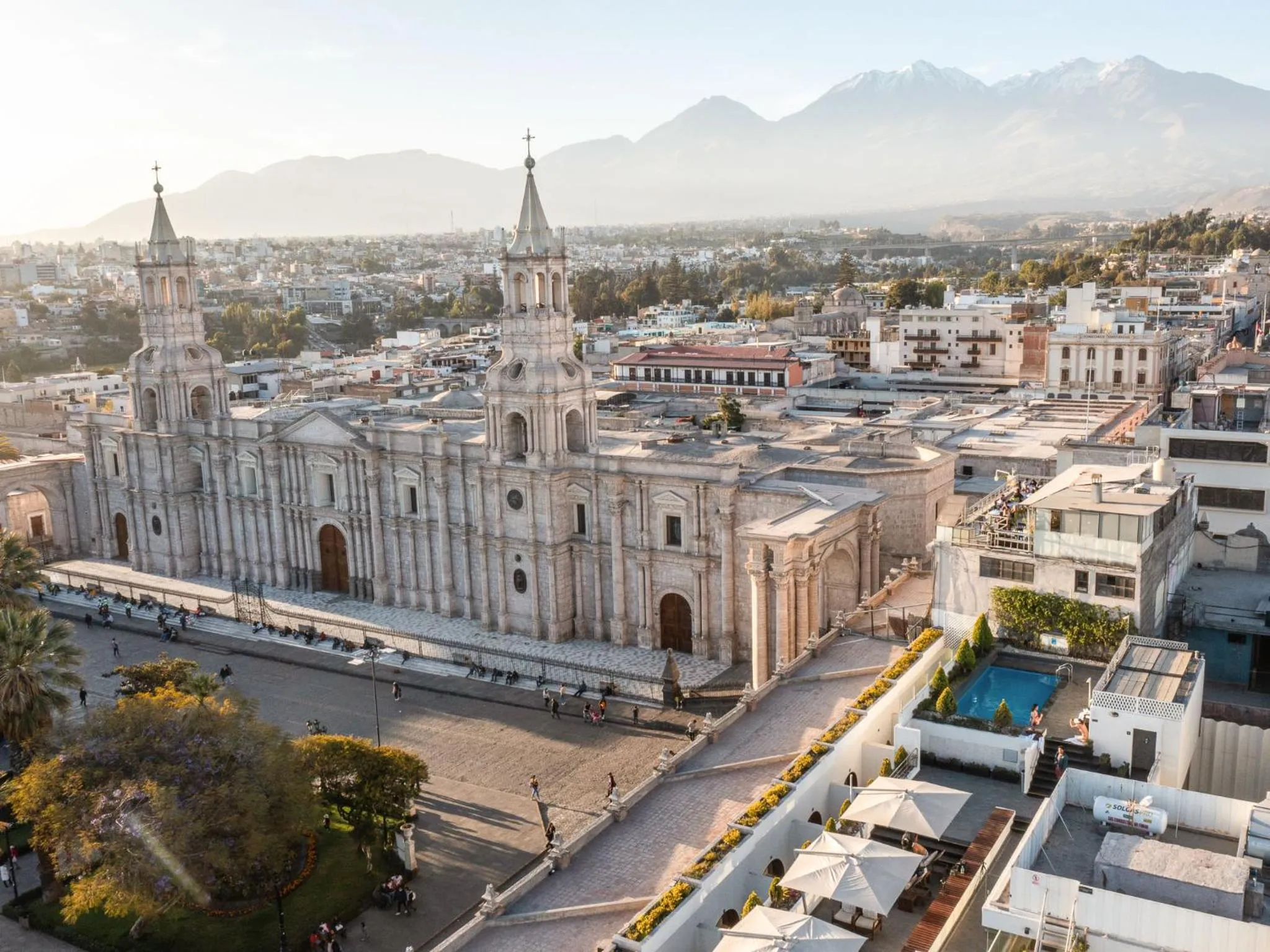 Bird's eye view in Casa Andina Select Arequipa Plaza