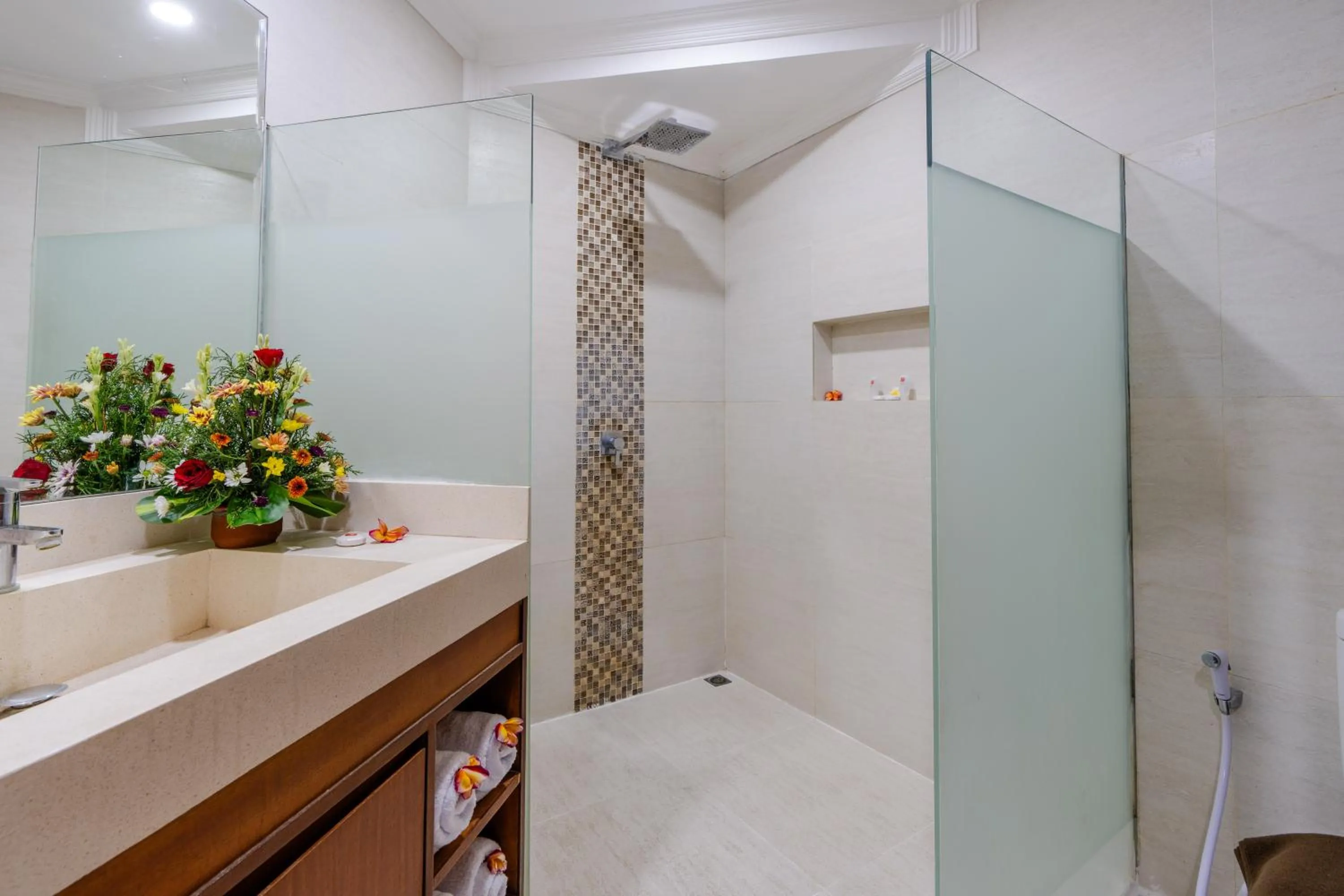 Bathroom in Dewi Sri Hotel