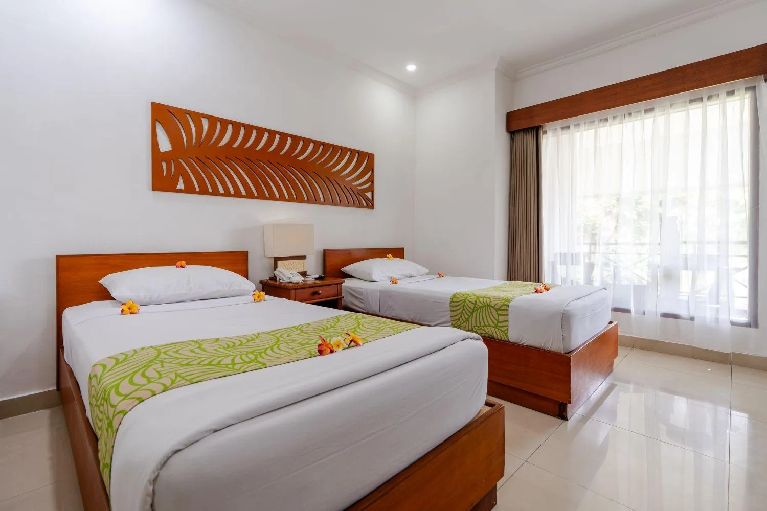 Bedroom, Bed in Dewi Sri Hotel