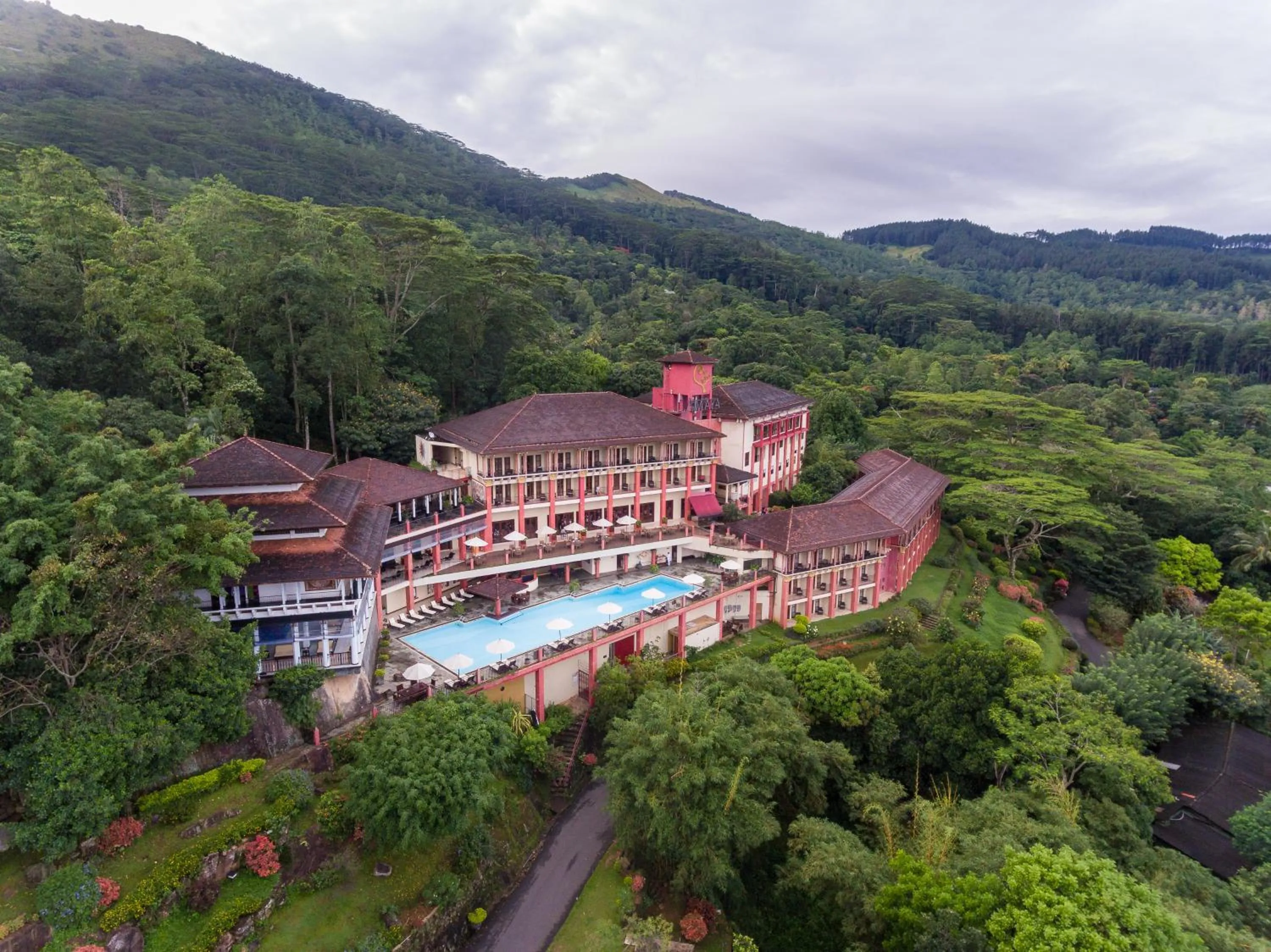 Bird's eye view in Amaya Hills Kandy