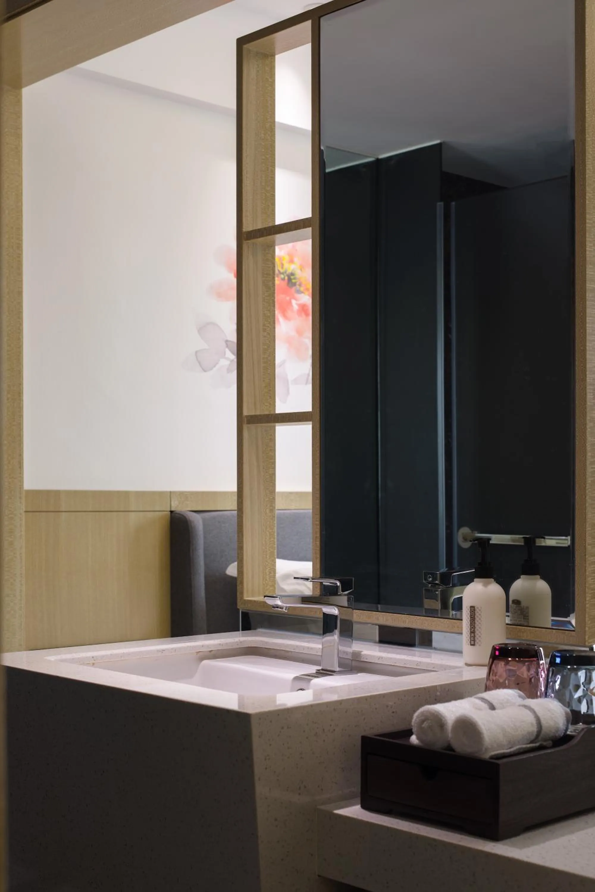 Decorative detail in Paco Hotel Guangzhou Jiangtai Road Metro Branch