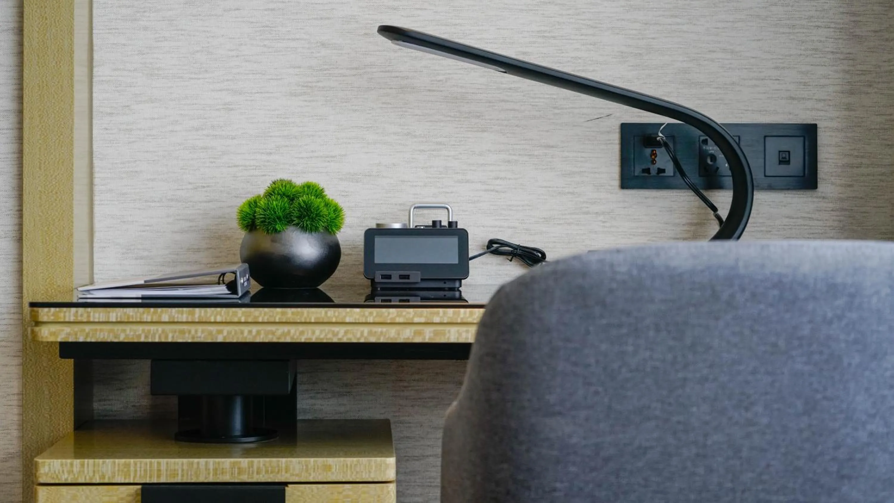 Decorative detail in Paco Hotel Guangzhou Jiangtai Road Metro Branch