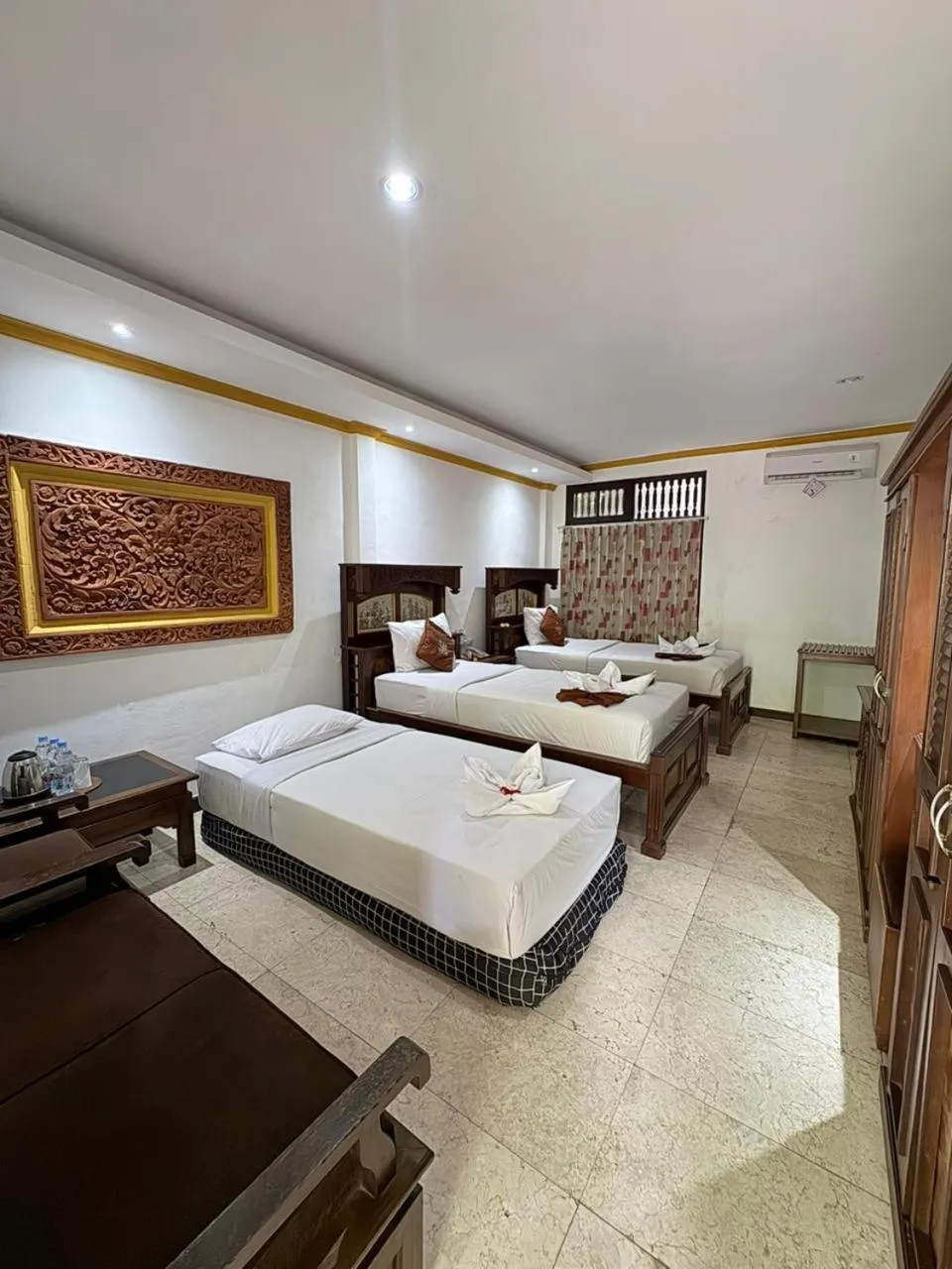 Bed in Melasti Kuta Beach Hotel & Spa