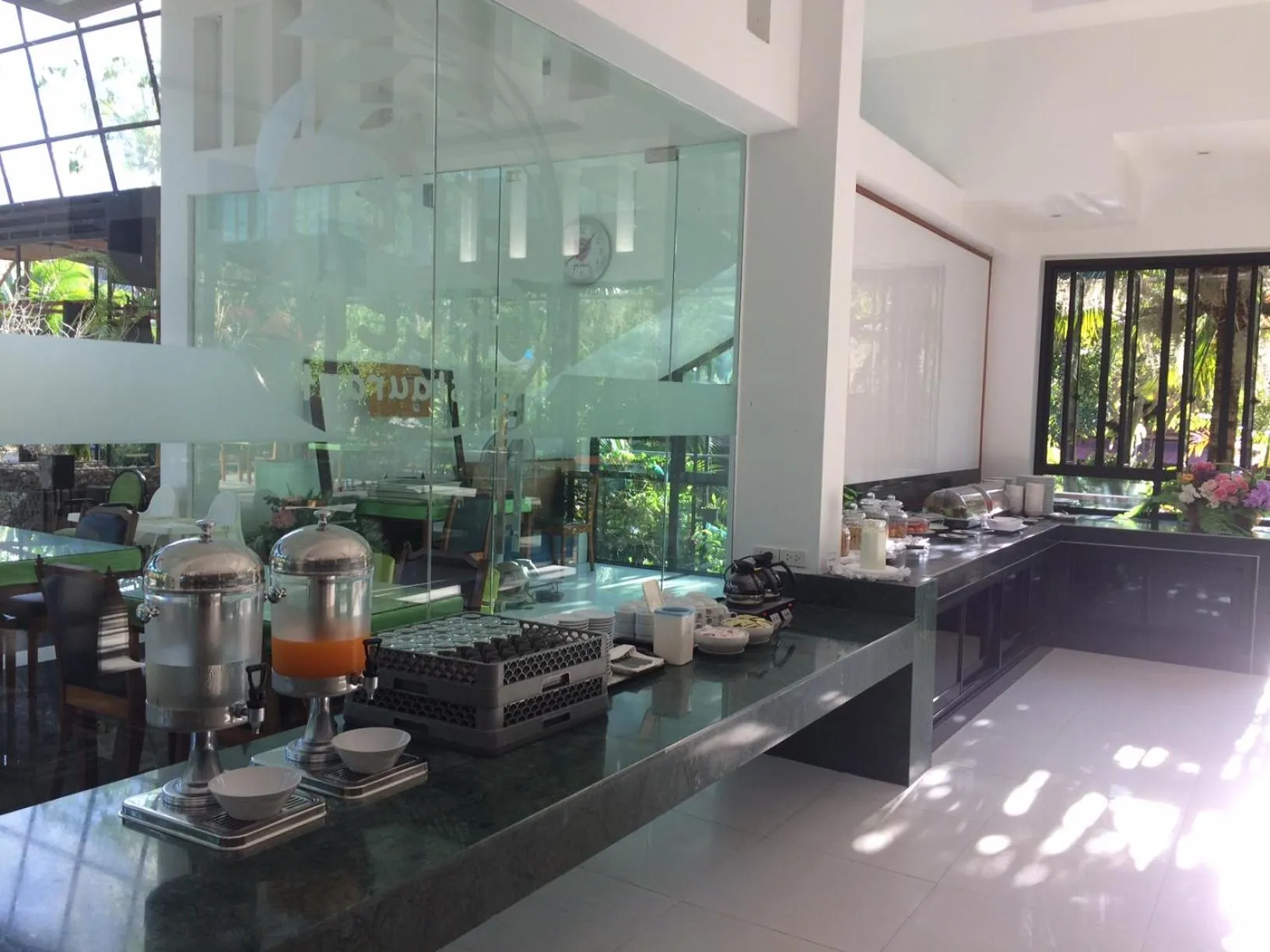 Breakfast in Green View Village Resort