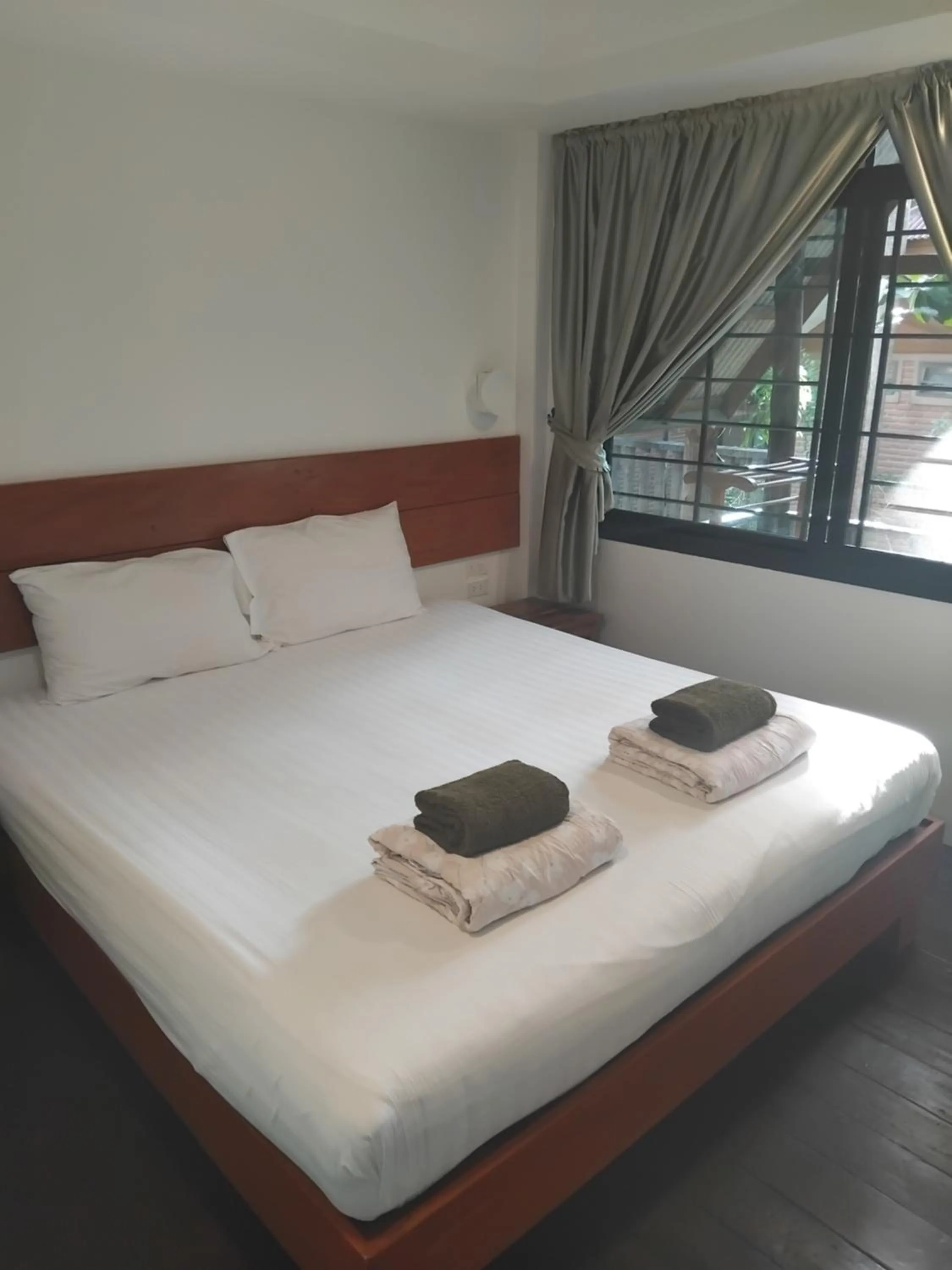 Bed in Green View Village Resort