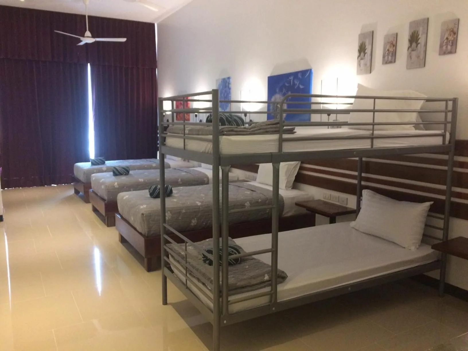 Bed in Green View Village Resort