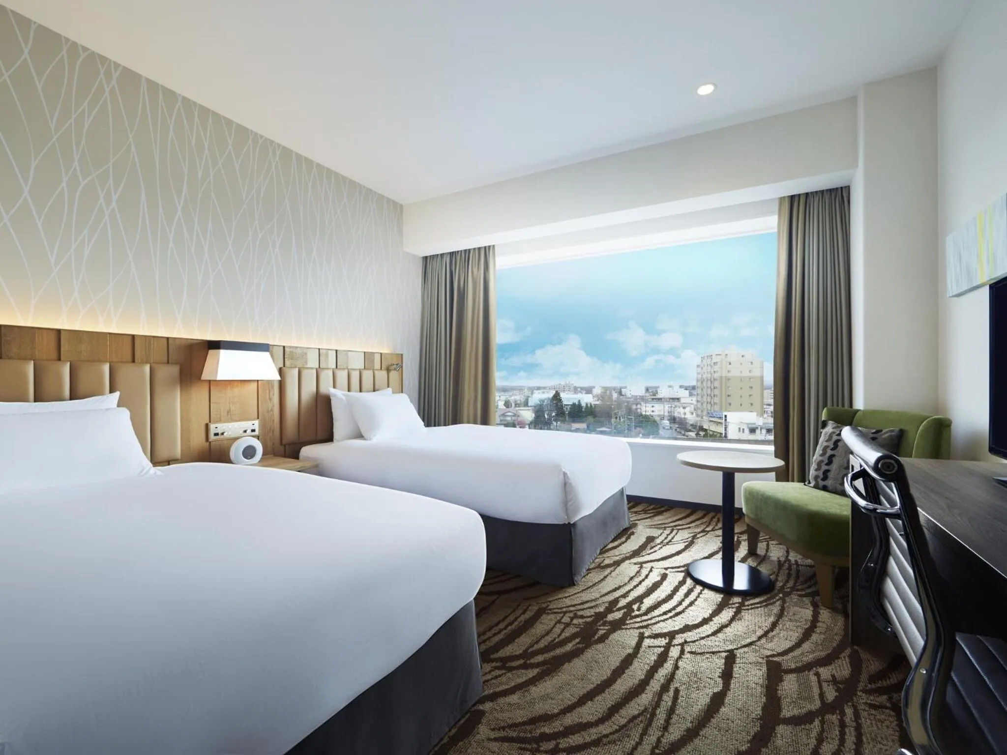 Bedroom, Bed in ANA Crowne Plaza Chitose by IHG