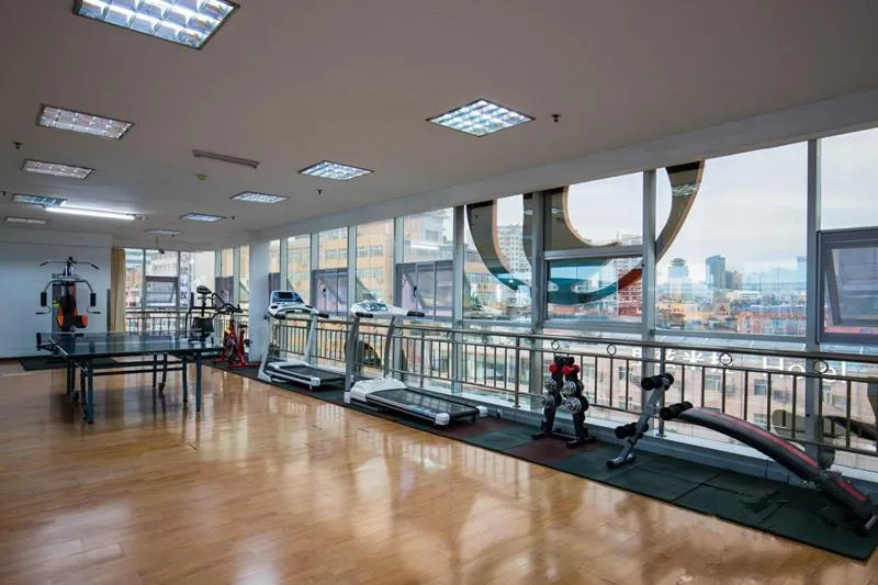 Fitness centre/facilities in Kunming Golden Spring Hotel