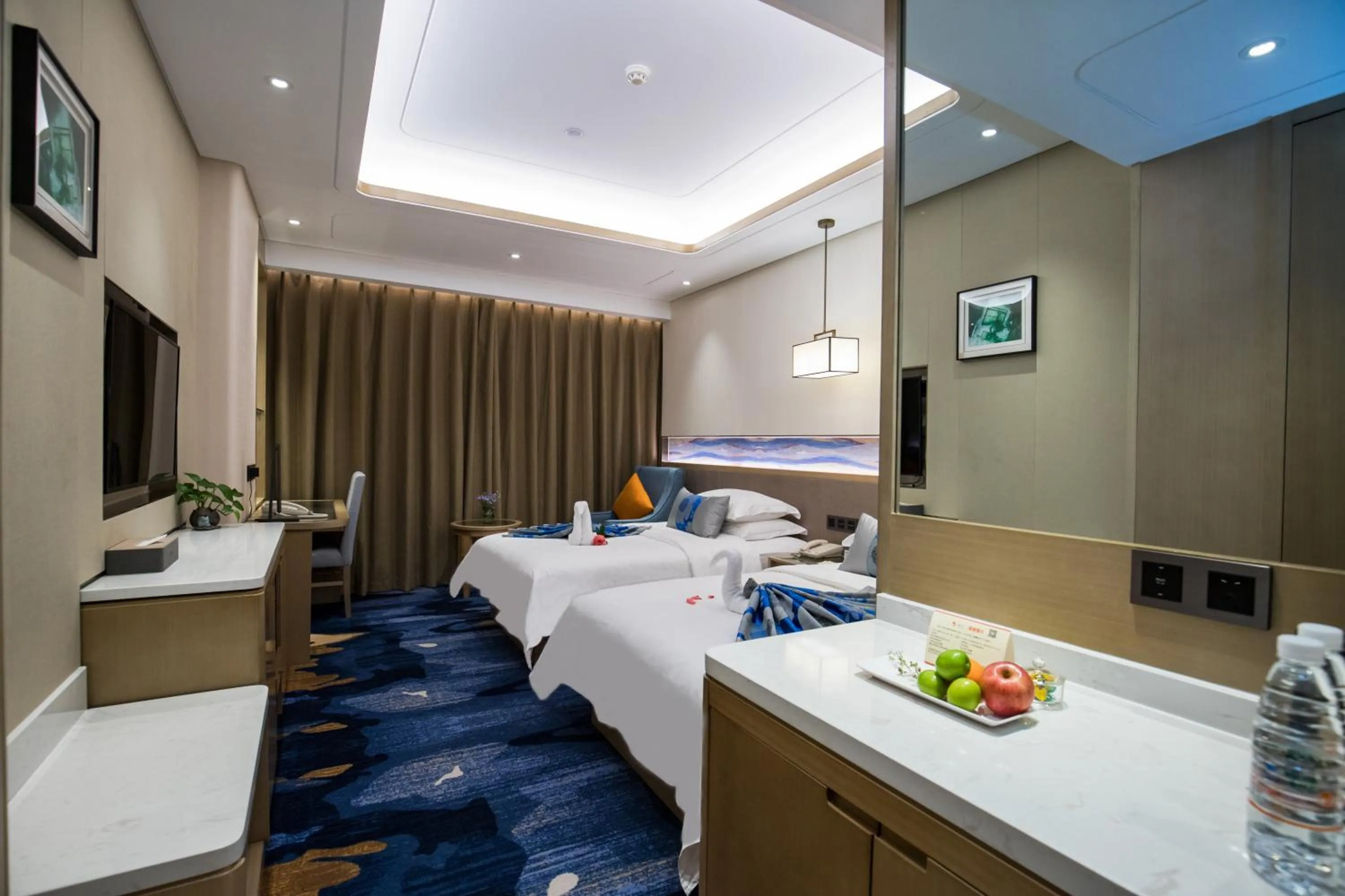 Photo of the whole room in Kunming Golden Spring Hotel