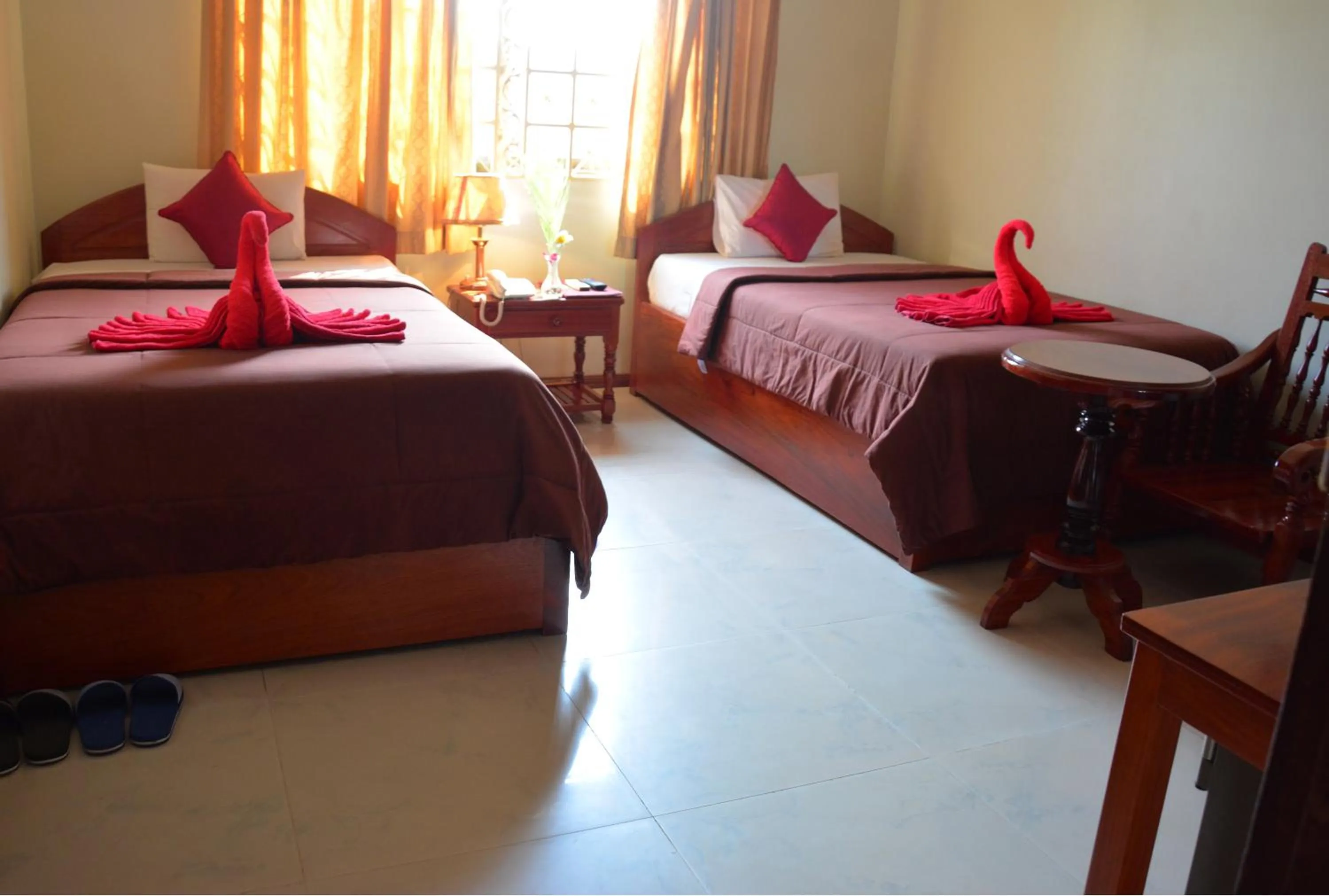 Guests, Bed in Mom's Guesthouse