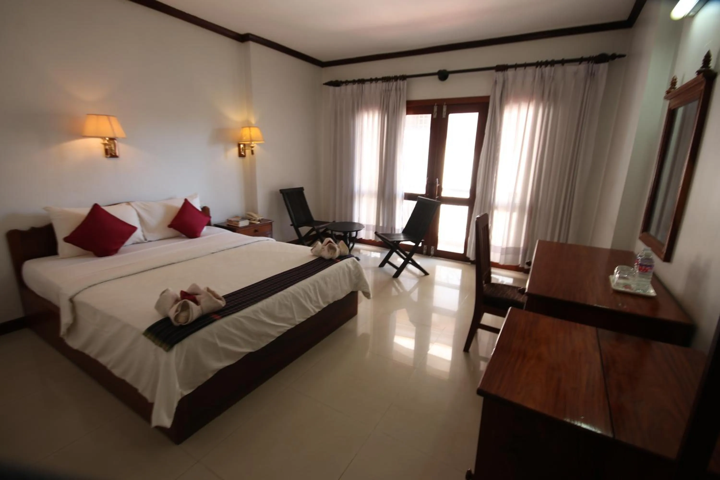 Bed in Mom's Guesthouse