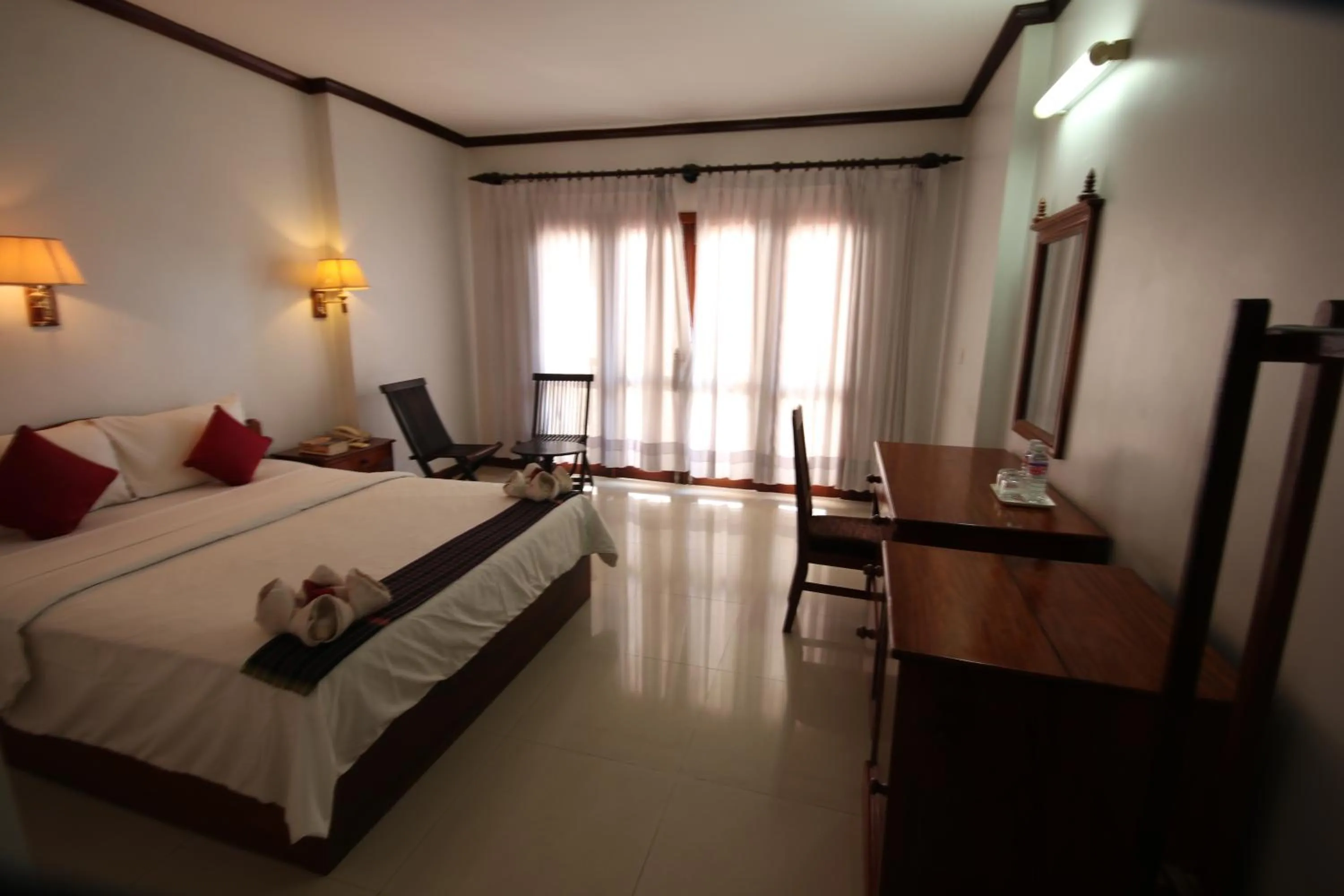 Bed in Mom's Guesthouse