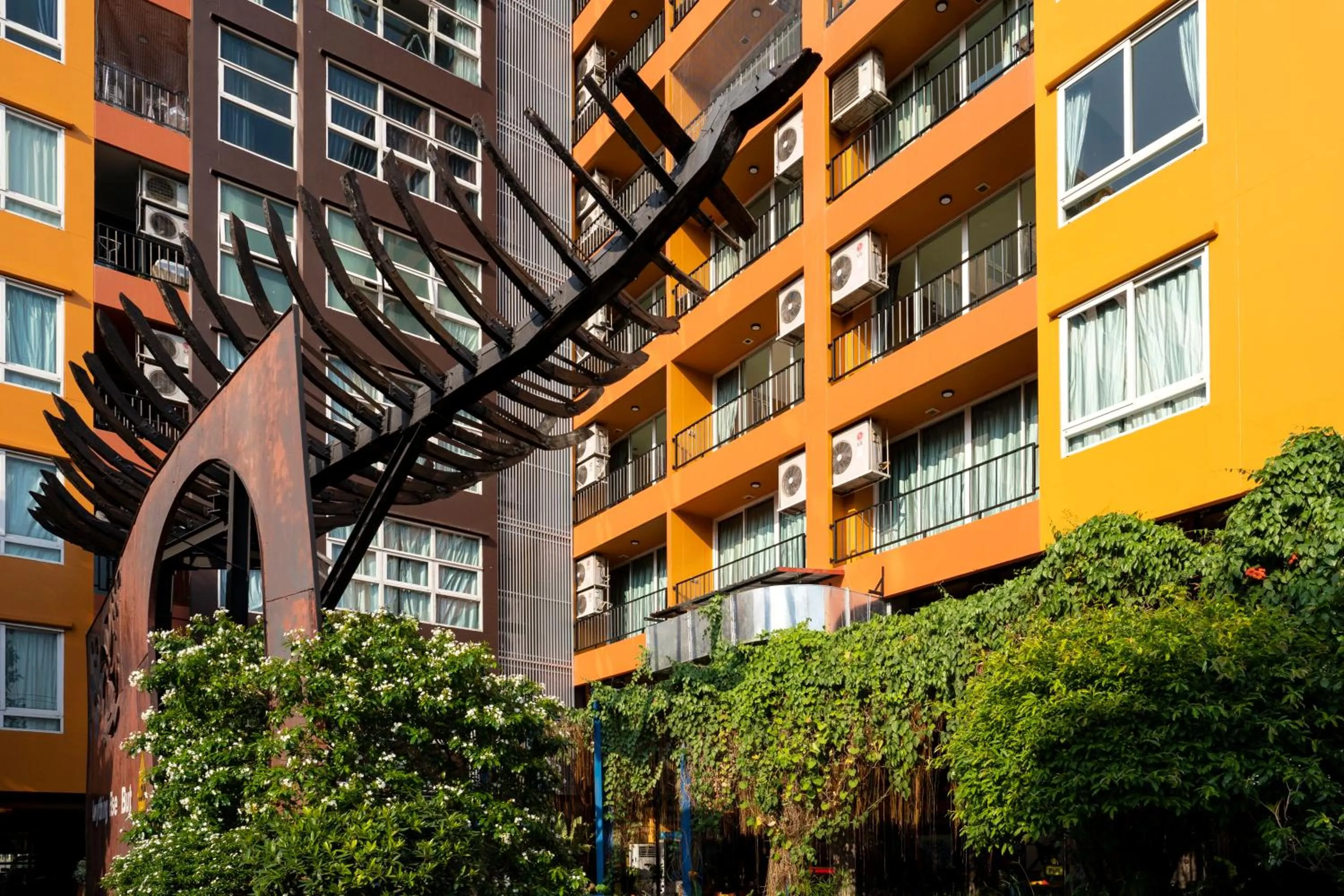 Property building in MeStyle Place Hotel