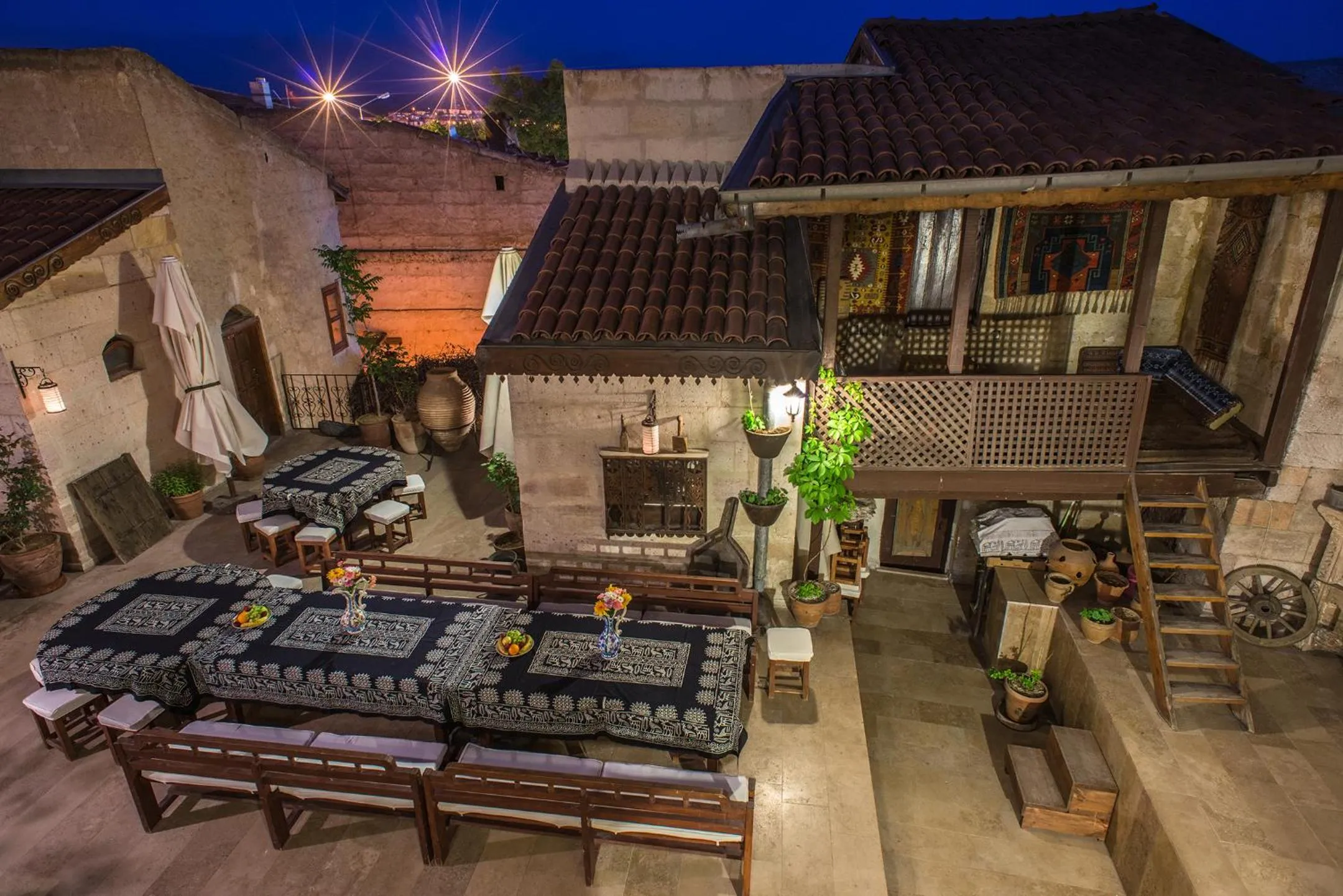 Patio in Kirkit Hotel