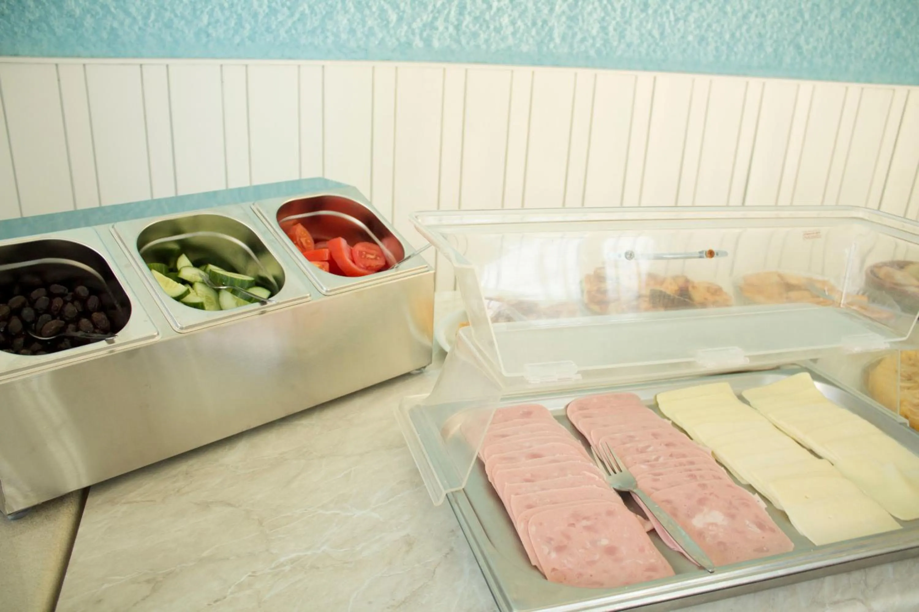 Buffet breakfast in Esperides Hotel