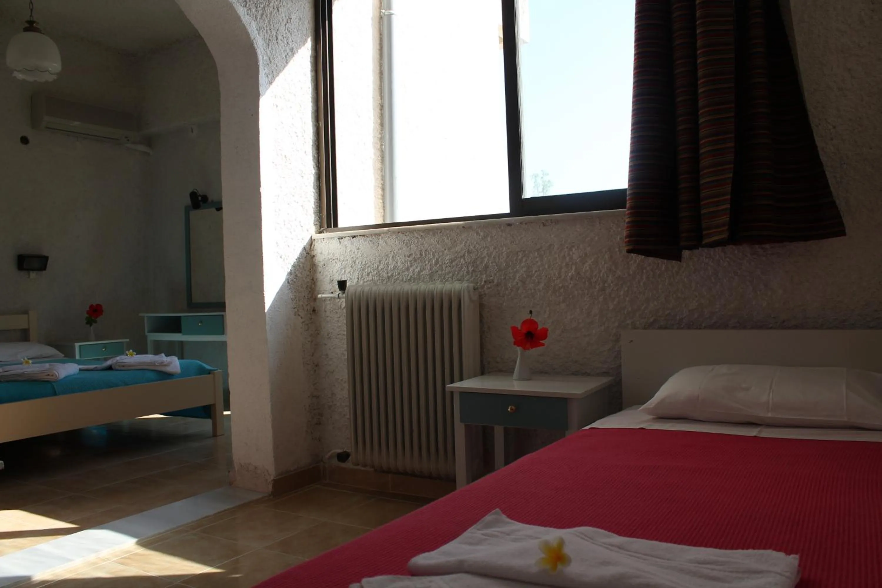 Bed in Esperides Hotel