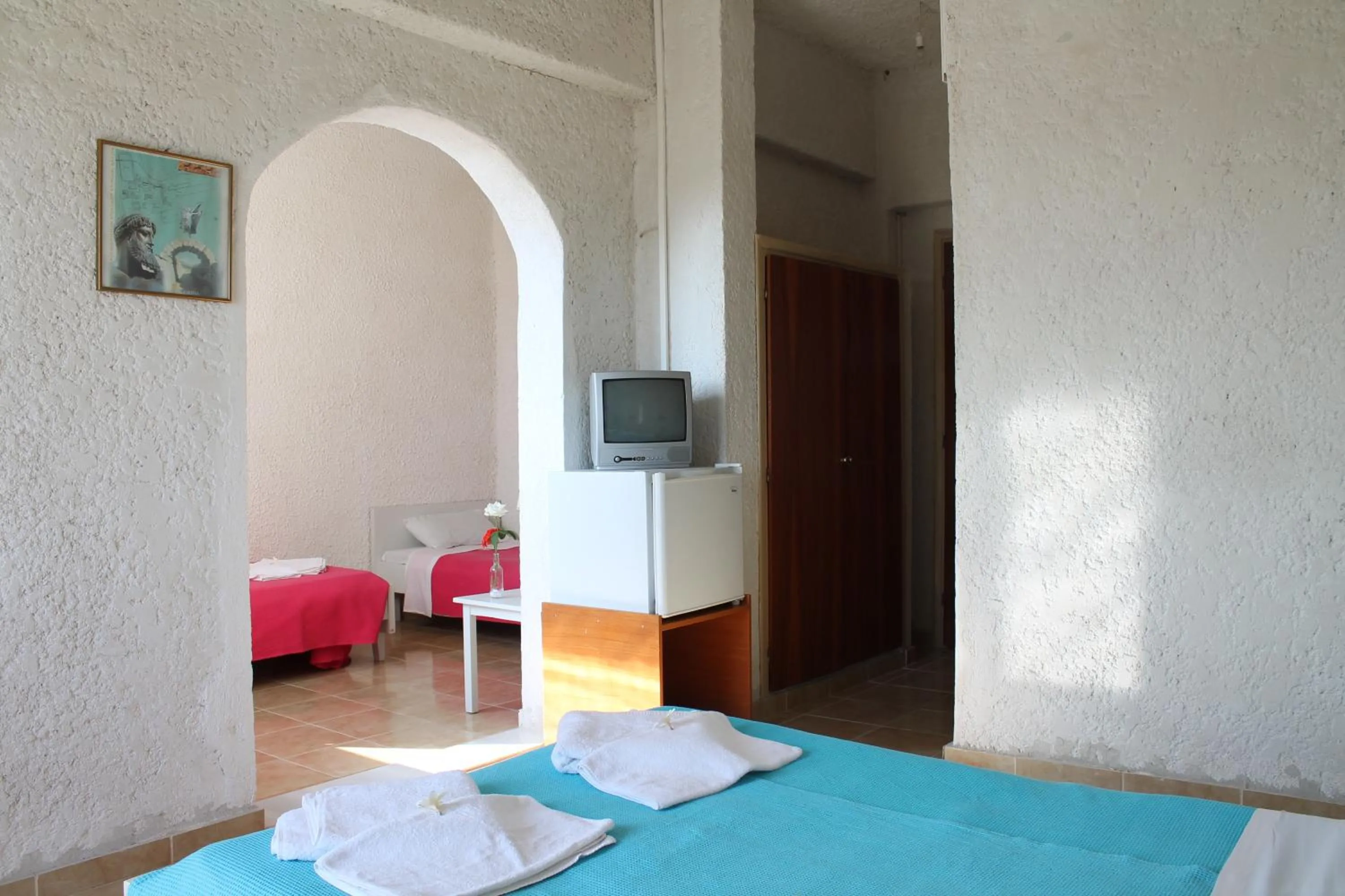 Photo of the whole room, Bed in Esperides Hotel