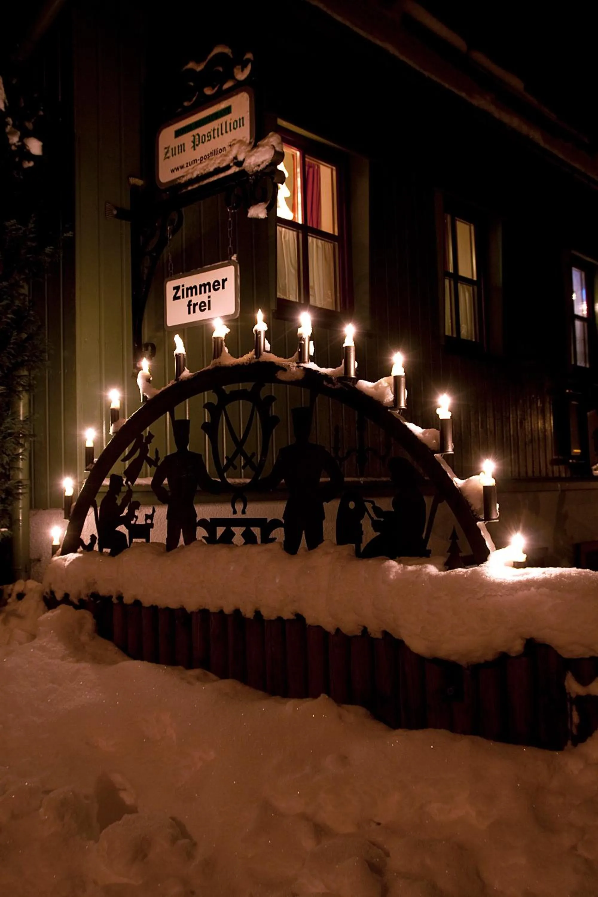 Facade/entrance in Frühstücks Pension Zum Postillion