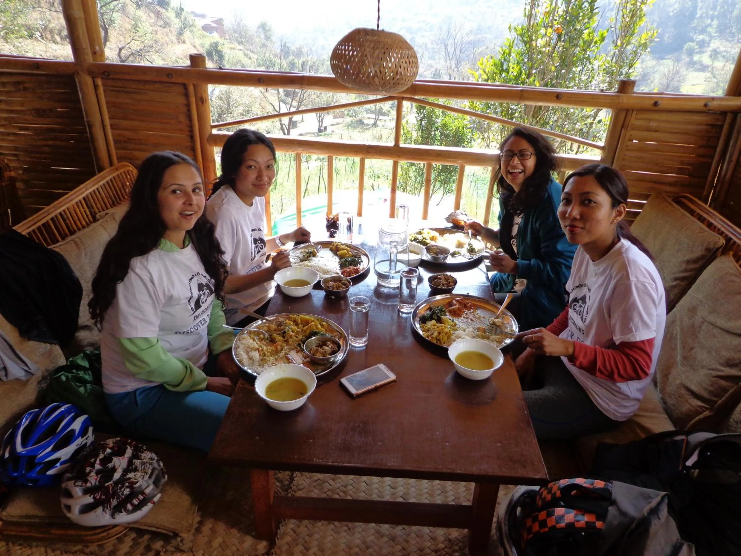 group of guests in Solid Rock - Lodge & Restaurant