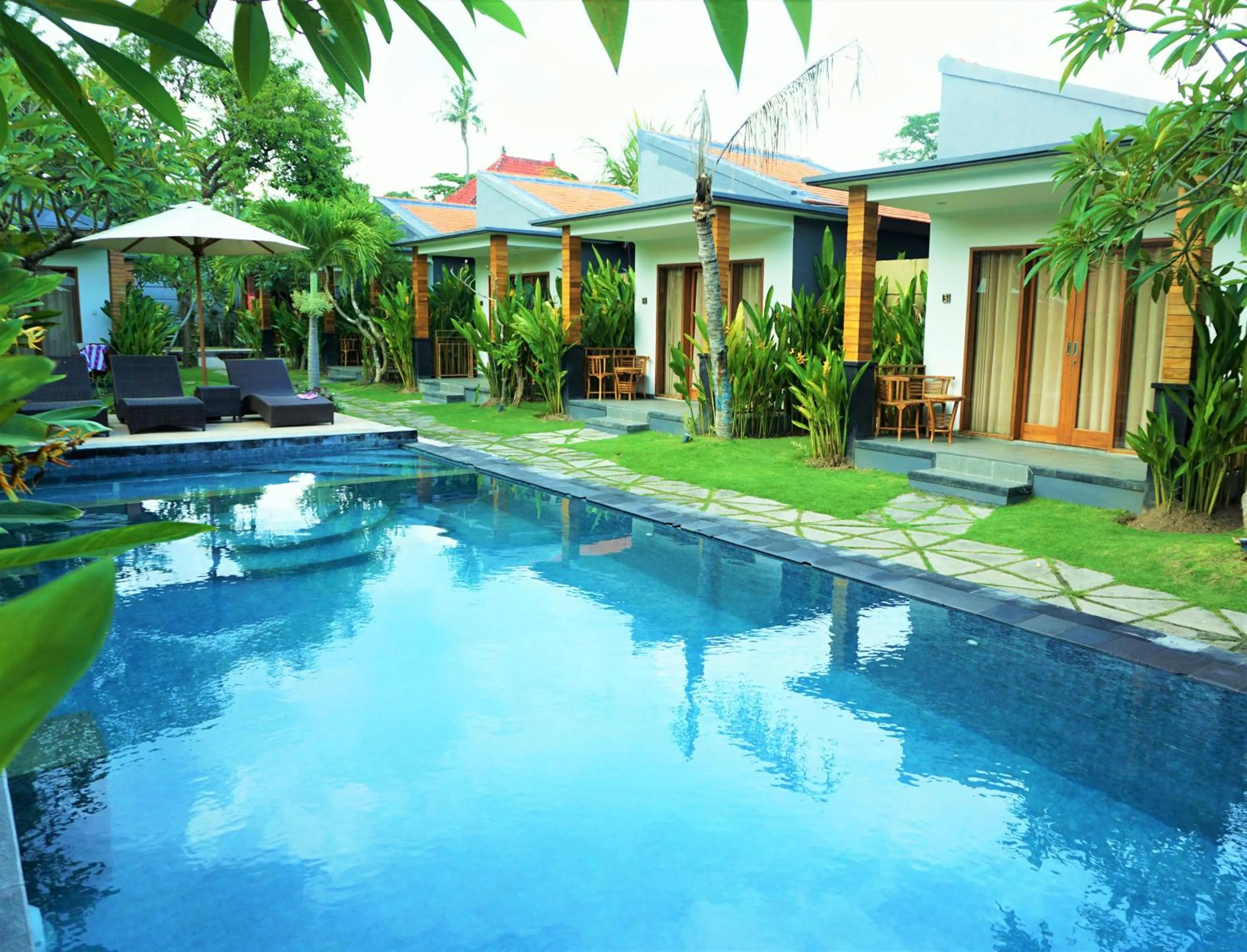 Garden in Singabu Bungalows