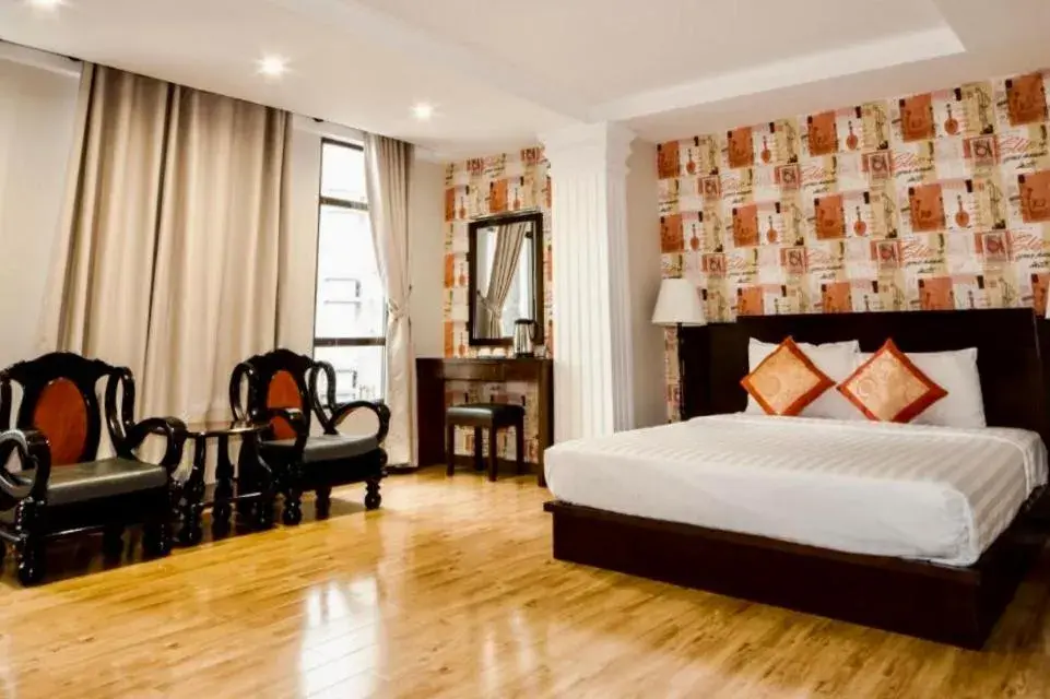 Deluxe Room in Little Brick Saigon Hotel Deluxe Room in Little Brick Saigon Hotel