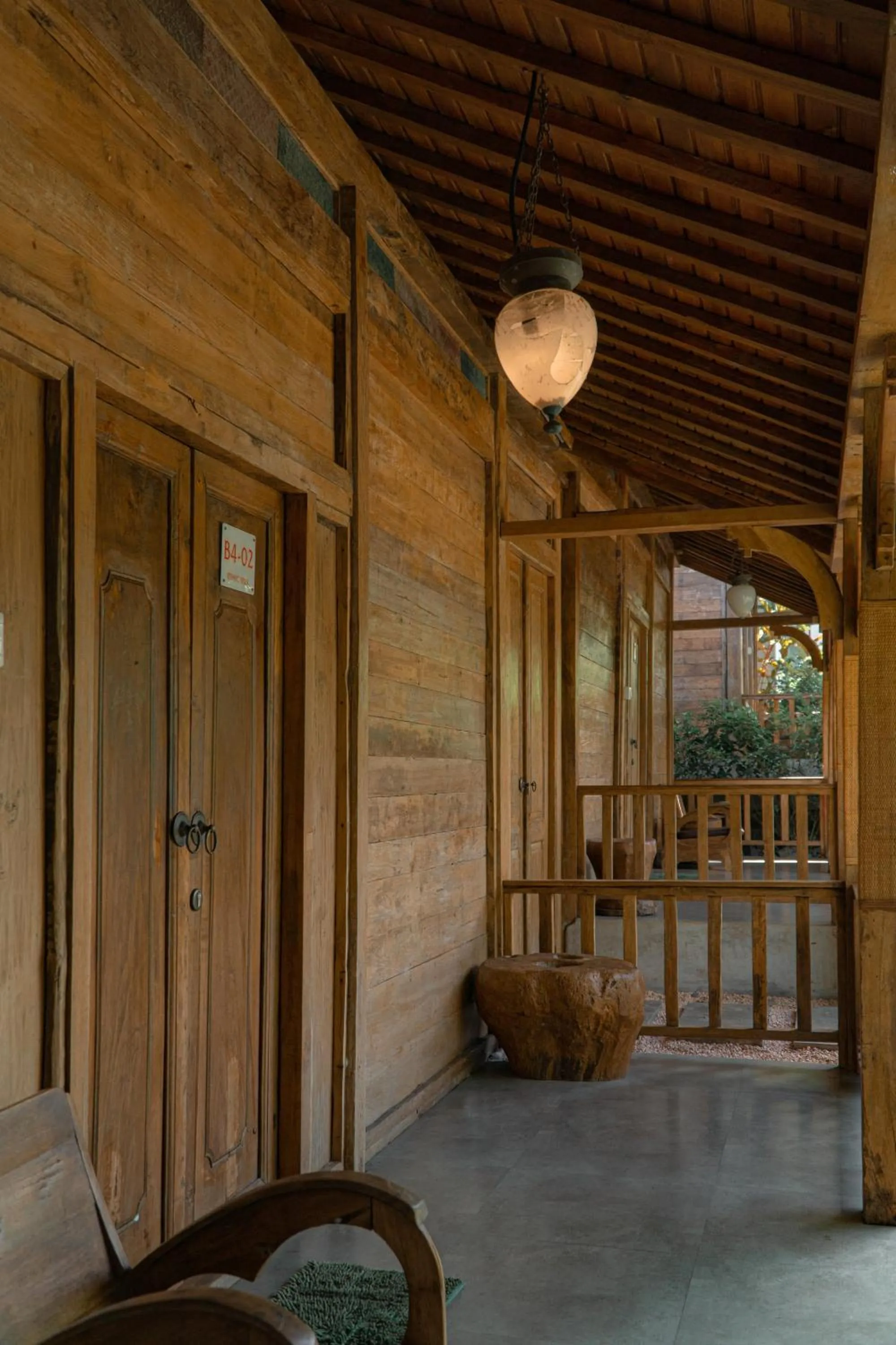 Balcony/Terrace in Umadhatu Resort by Amerta