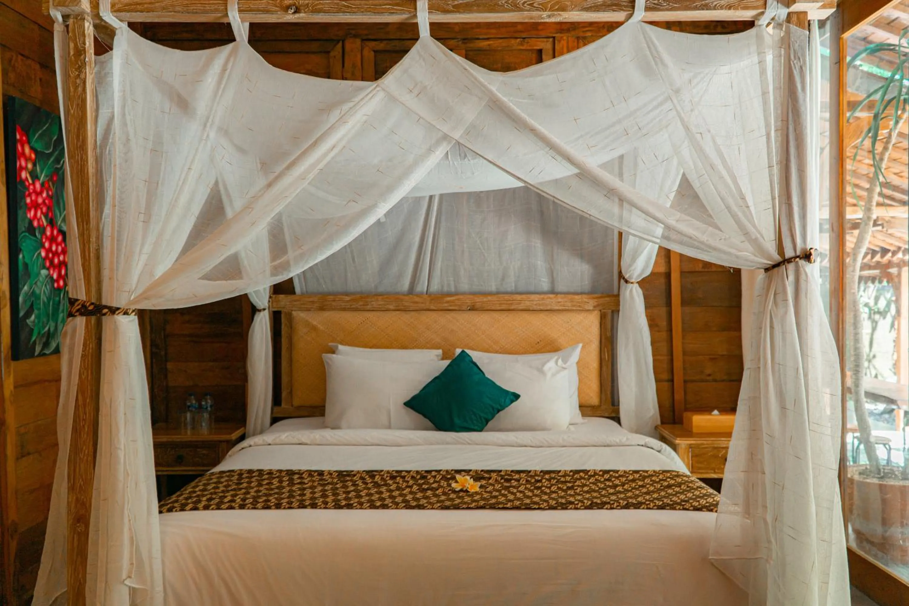 Bed in Umadhatu Resort by Amerta
