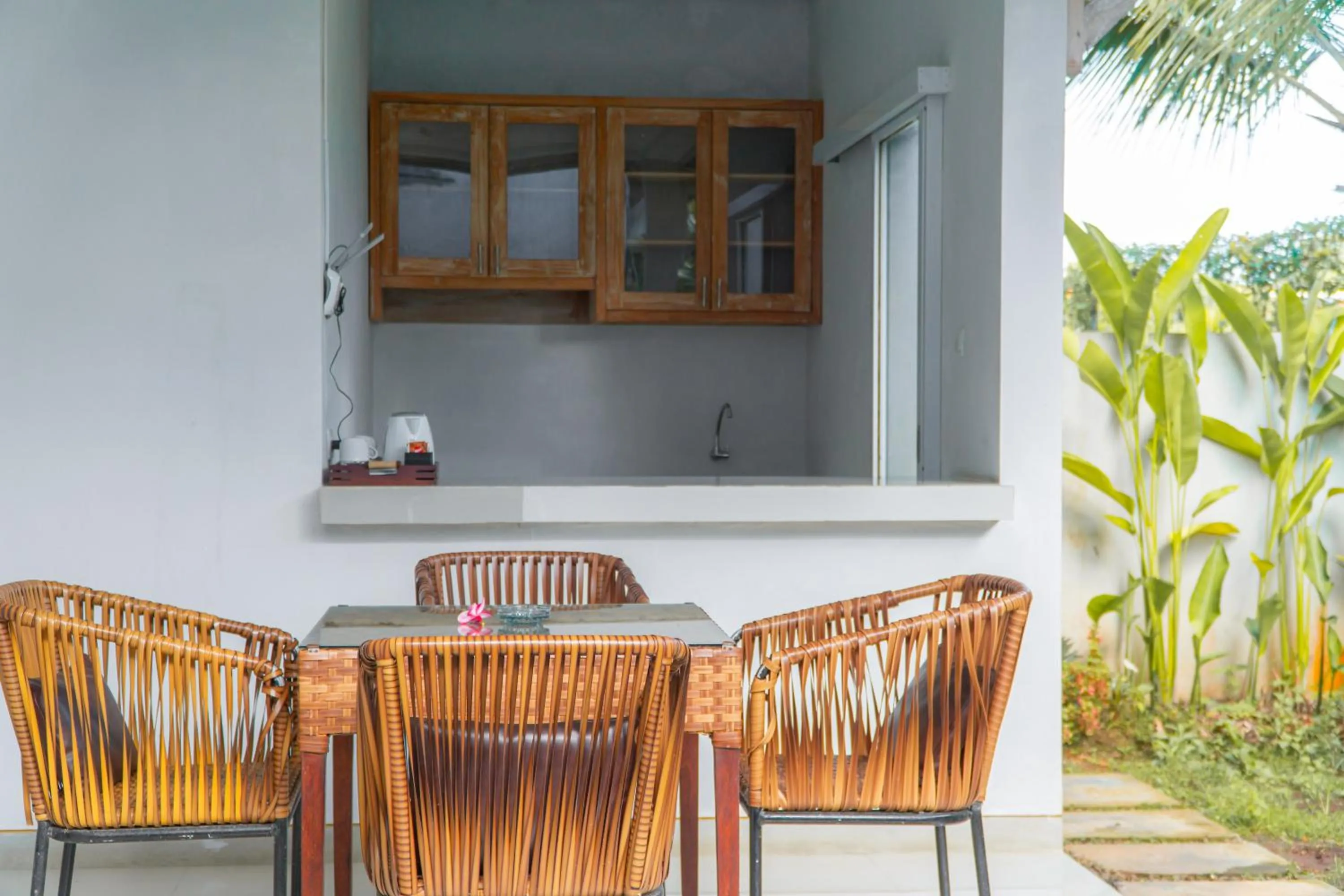 Seating area in Umadhatu Resort by Amerta