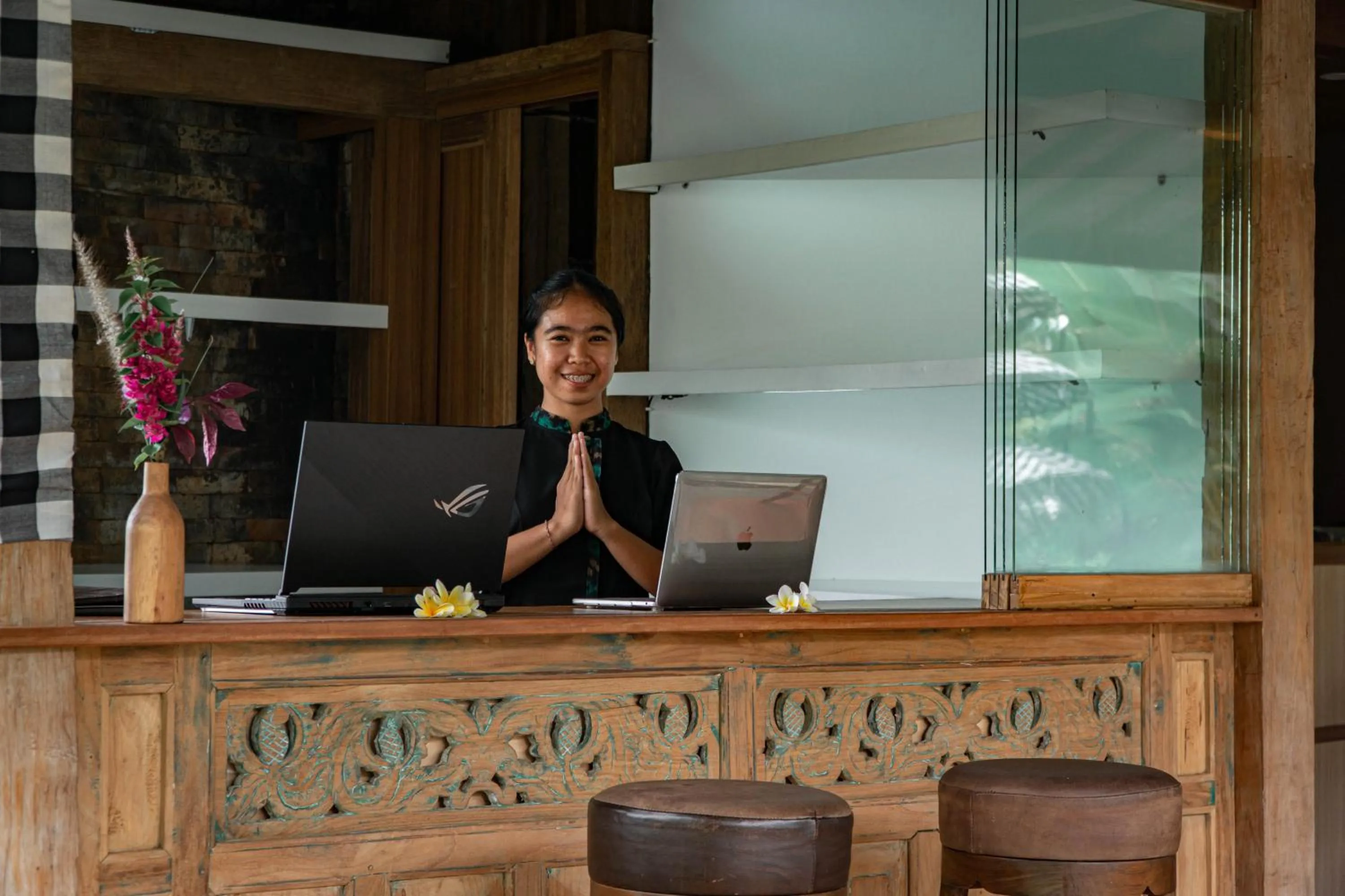 Lobby or reception in Umadhatu Resort by Amerta