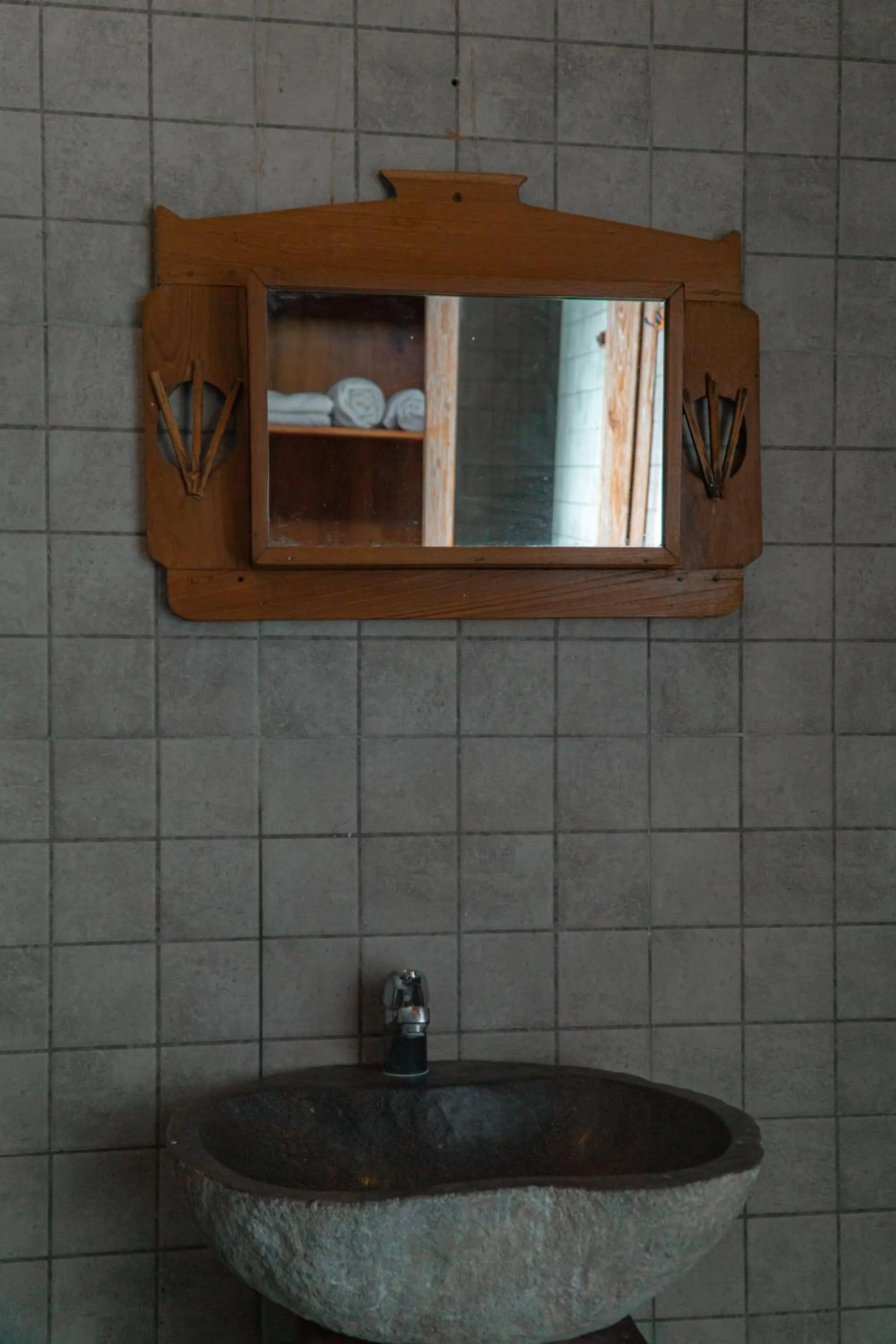 Bathroom in Umadhatu Resort by Amerta