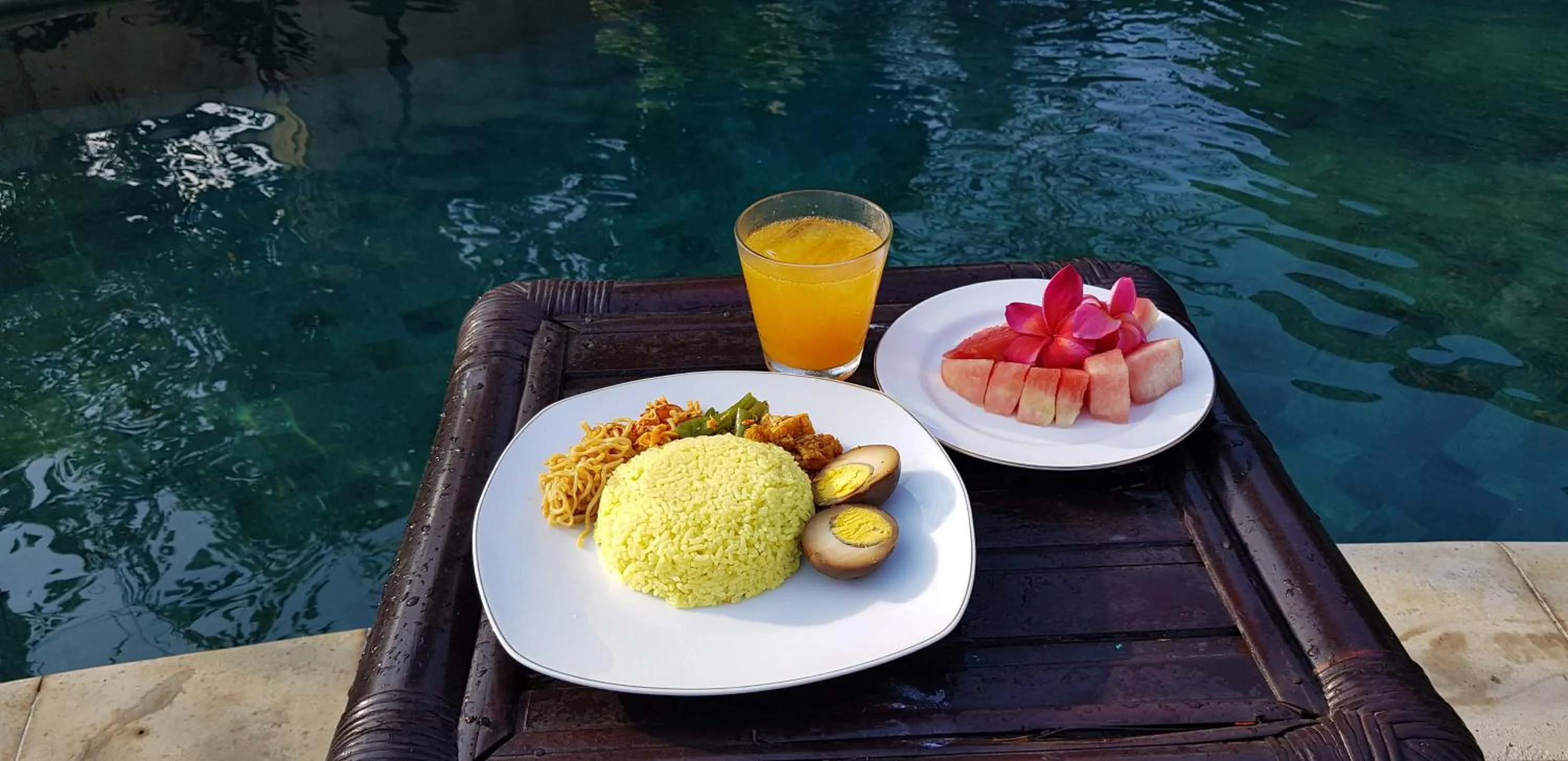 Breakfast in Wikarmas Villa Sanur