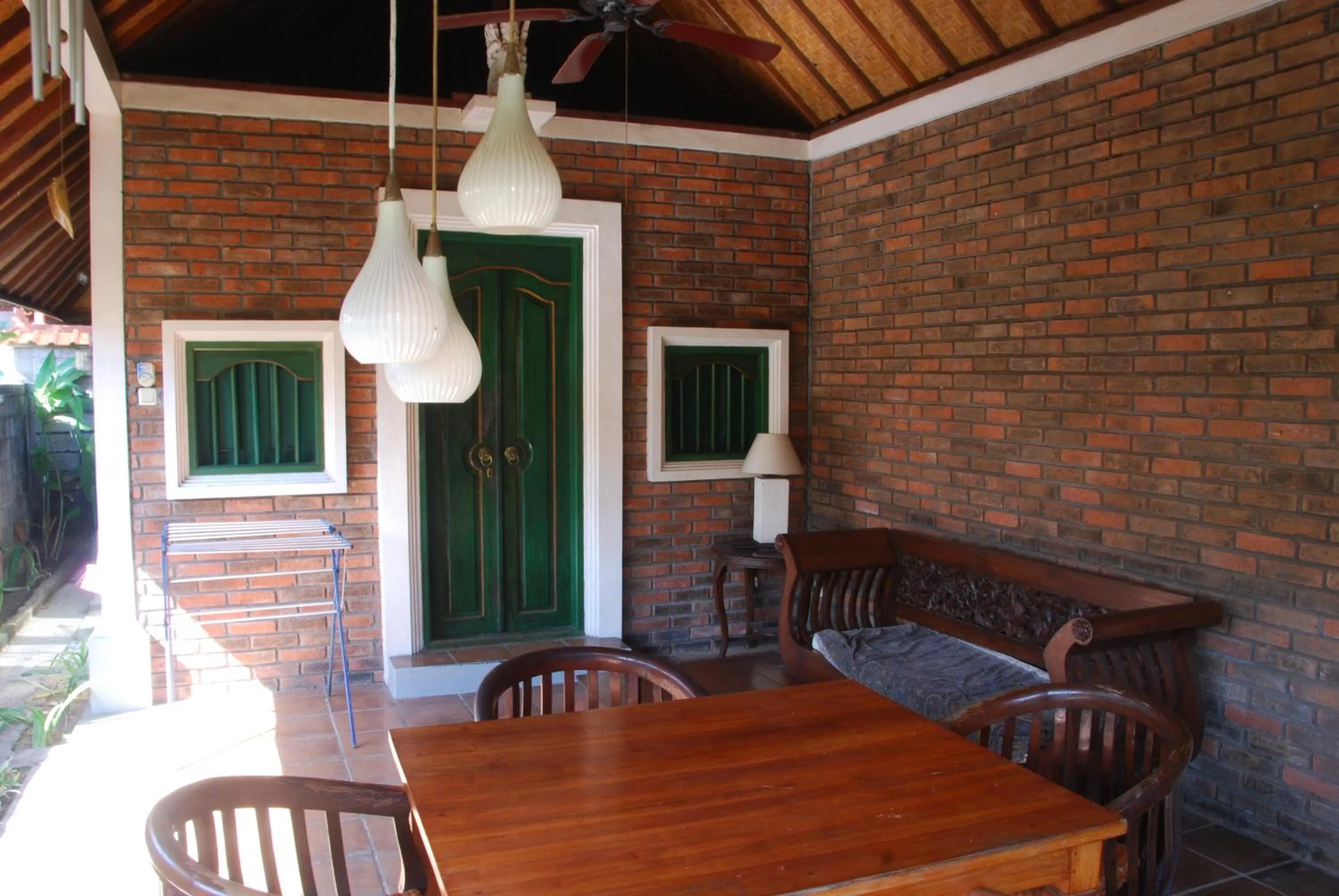 Seating area in Wikarmas Villa Sanur