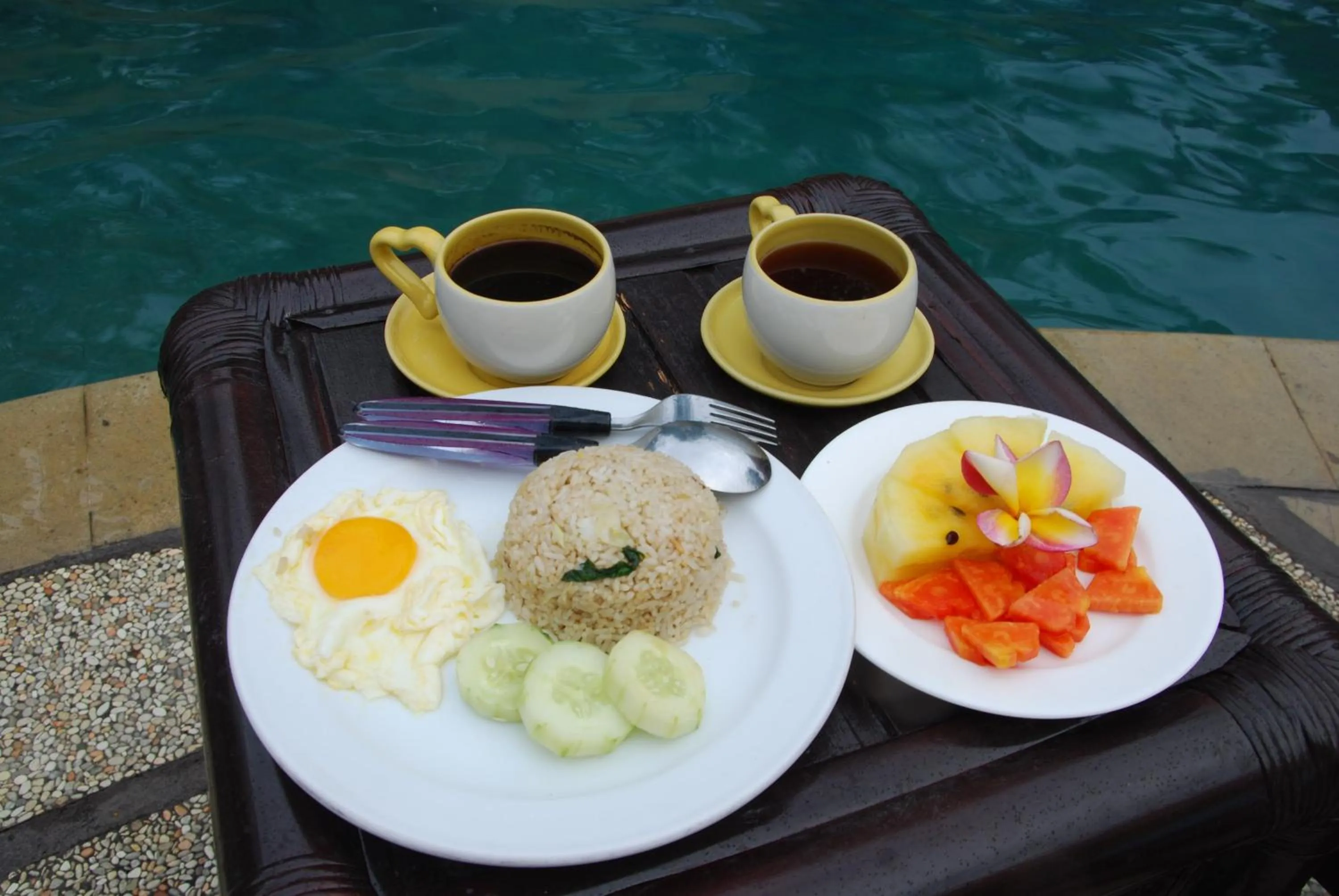 Food close-up in Wikarmas Villa Sanur