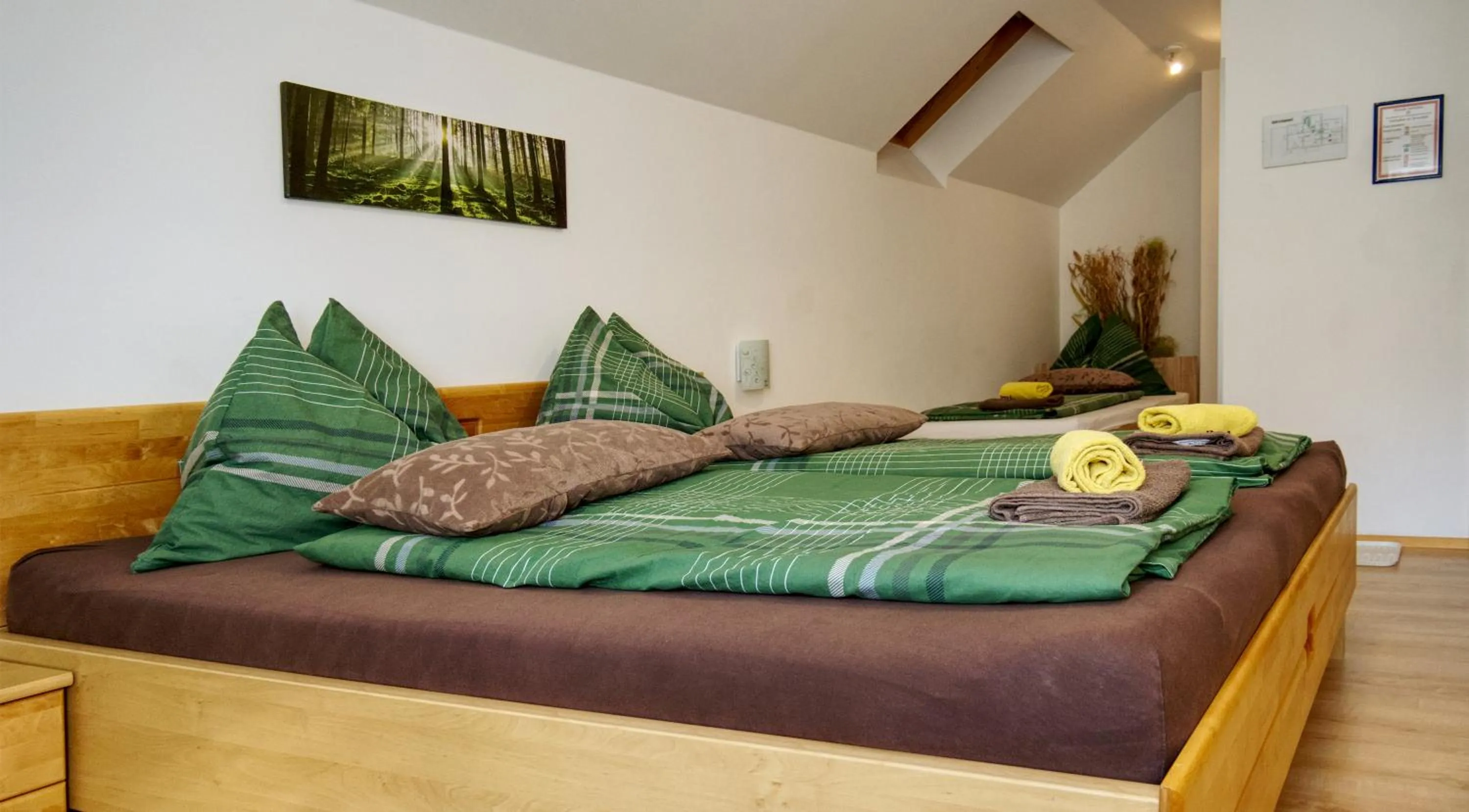 Bedroom, Bed in Gasthof zum Postwirt