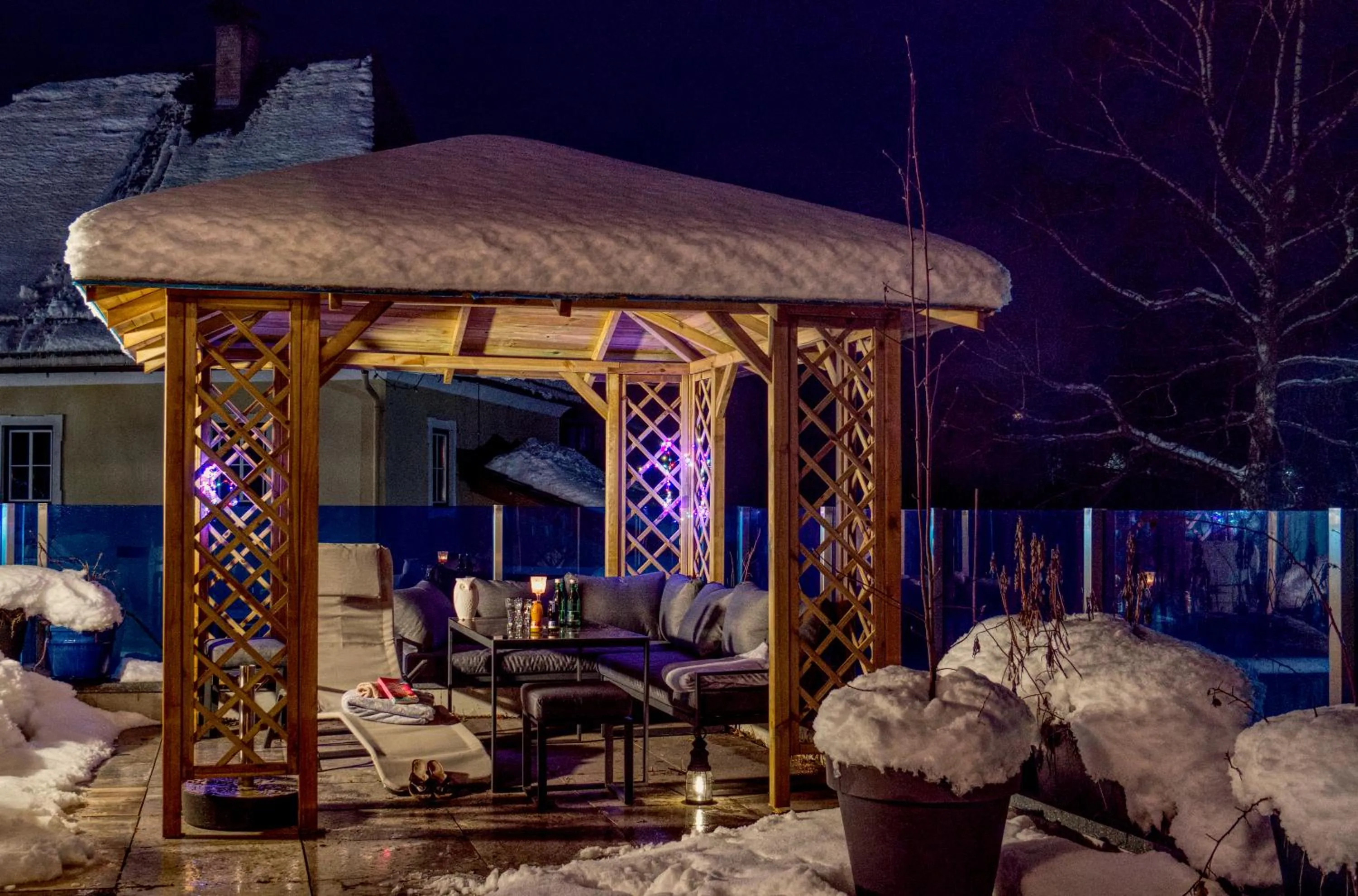 Hot Tub in Gasthof zum Postwirt