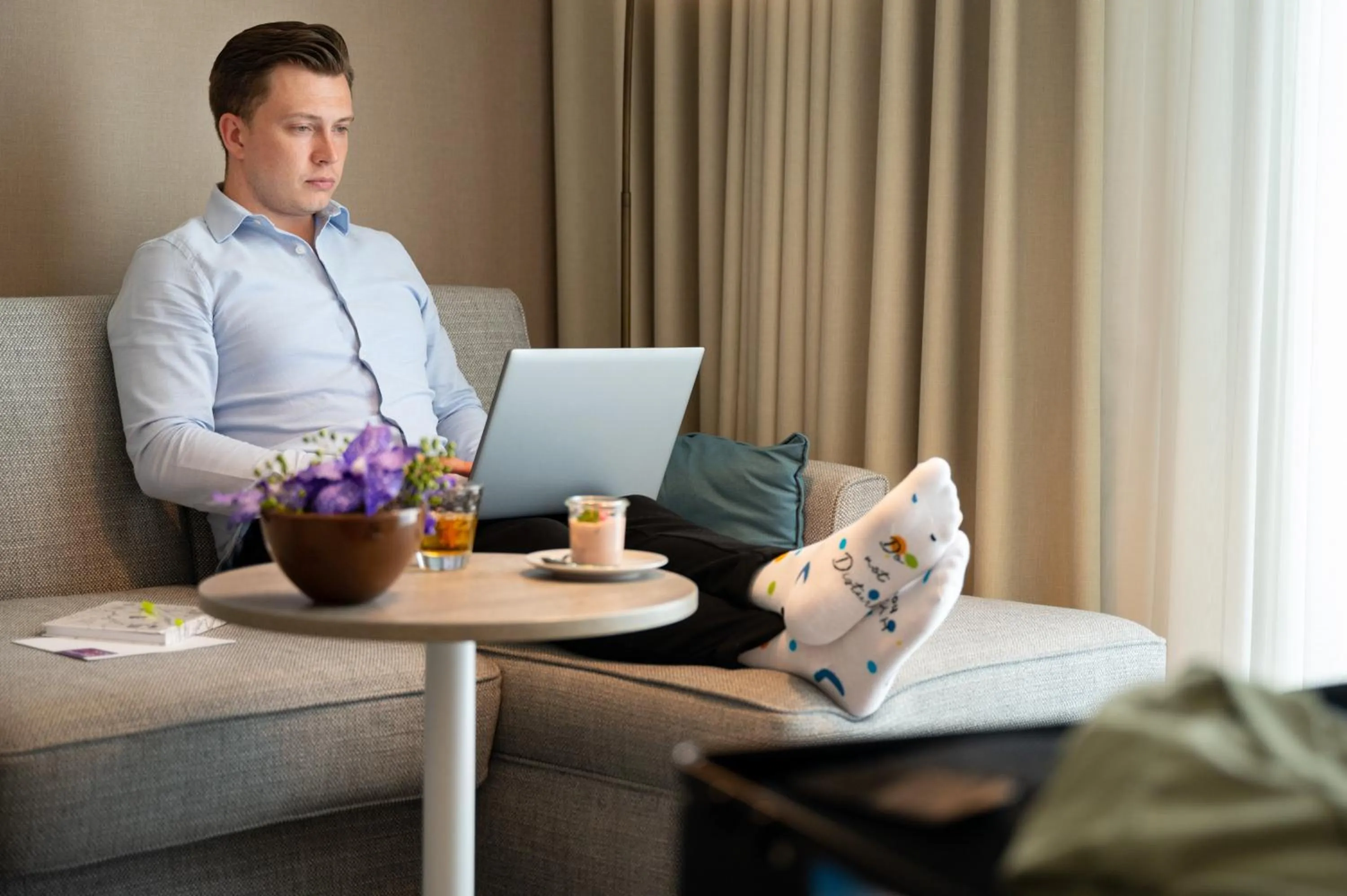 Bedroom in Hyatt Place Frankfurt Airport