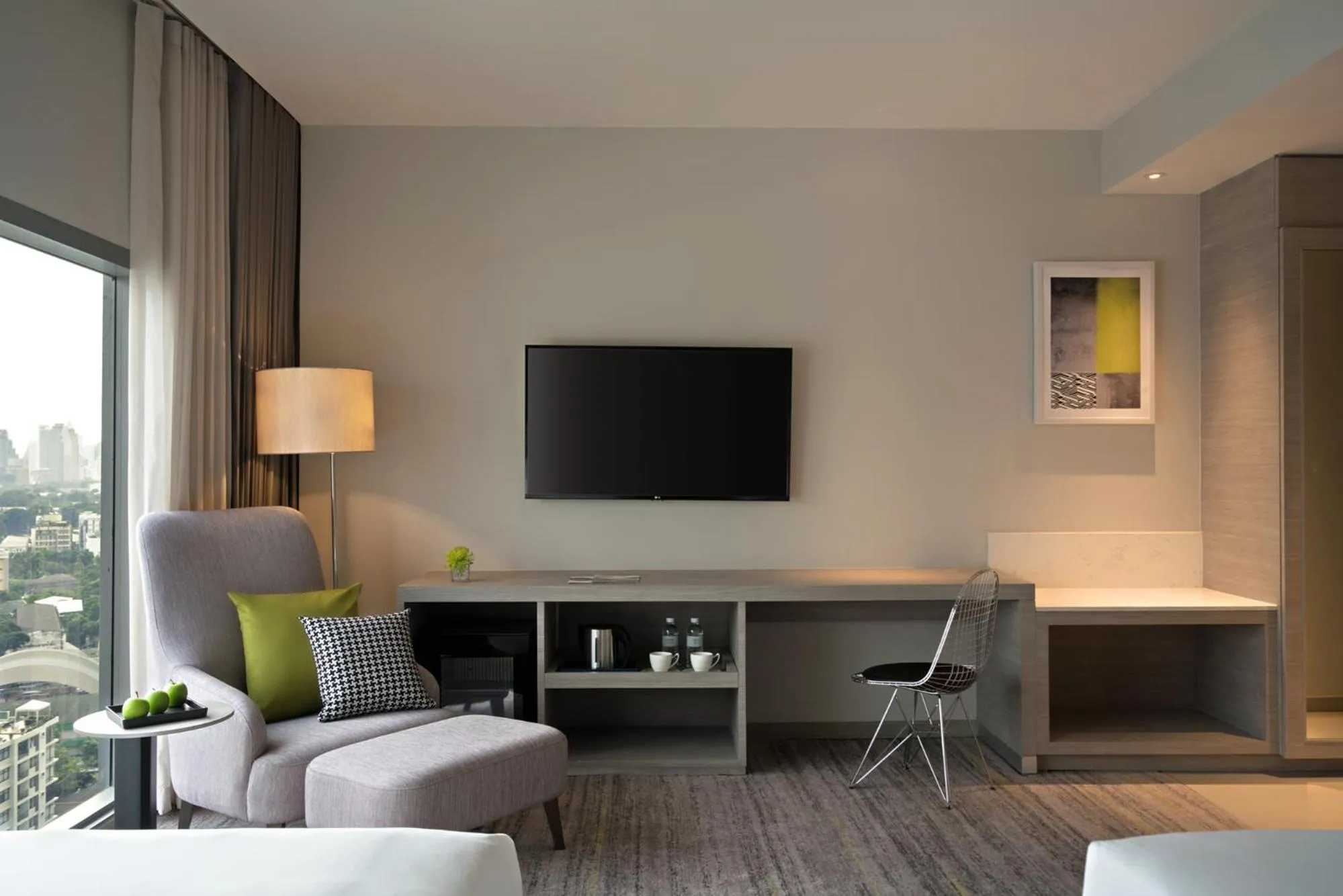 Seating area in Hyatt Place Bangkok Sukhumvit 24