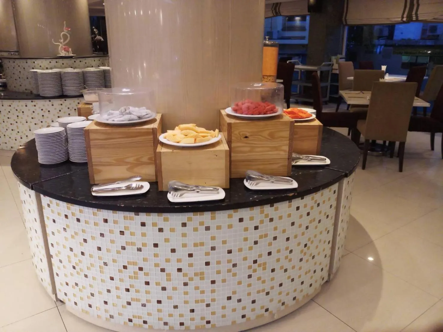 American breakfast in The Maruay Garden Hotel