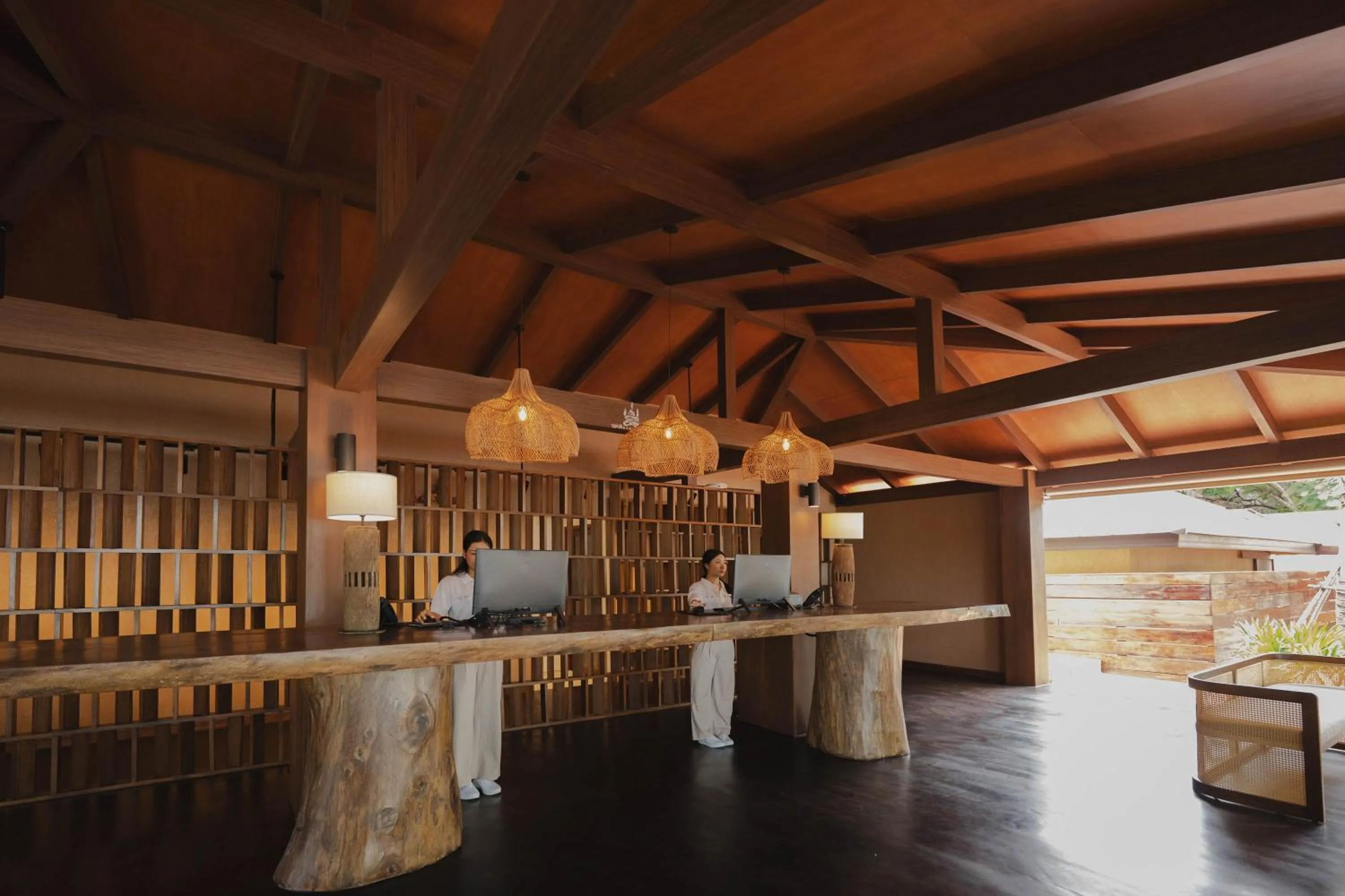 Lobby or reception in Kira Baya Koh Samed