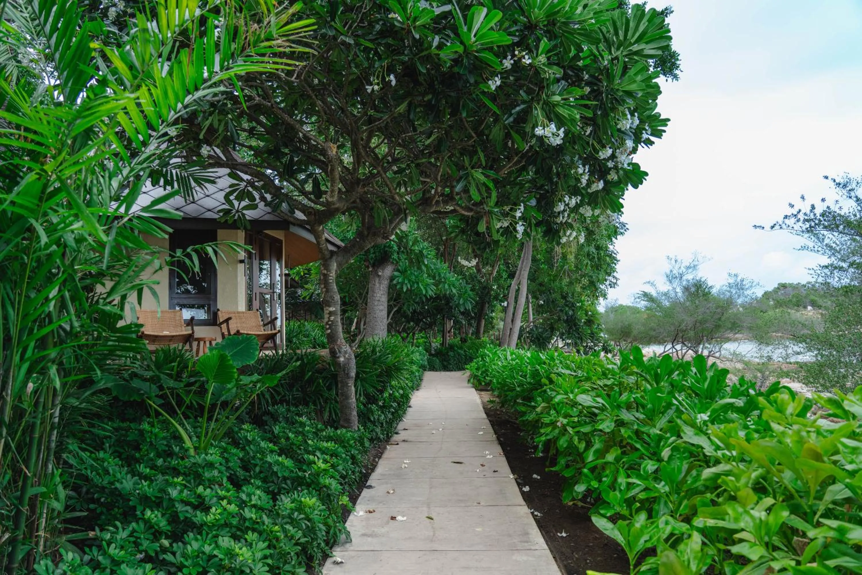 Garden view in Kira Baya Koh Samed