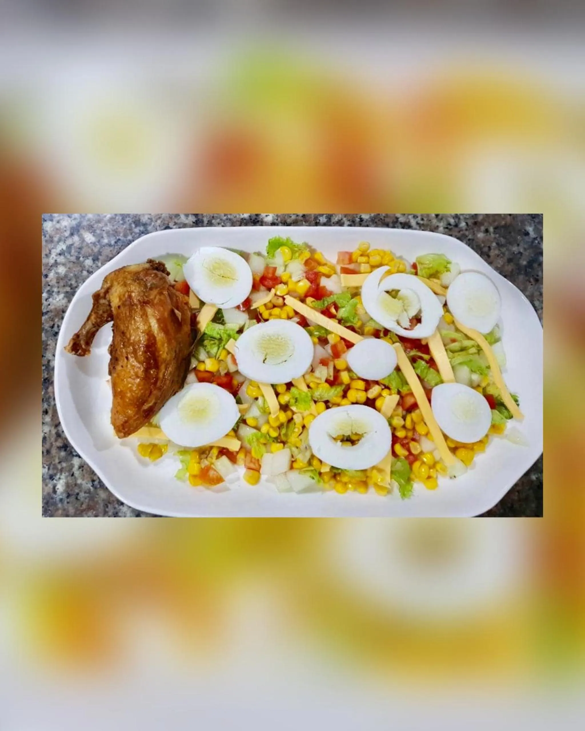 Food close-up in Fawzy Hotel