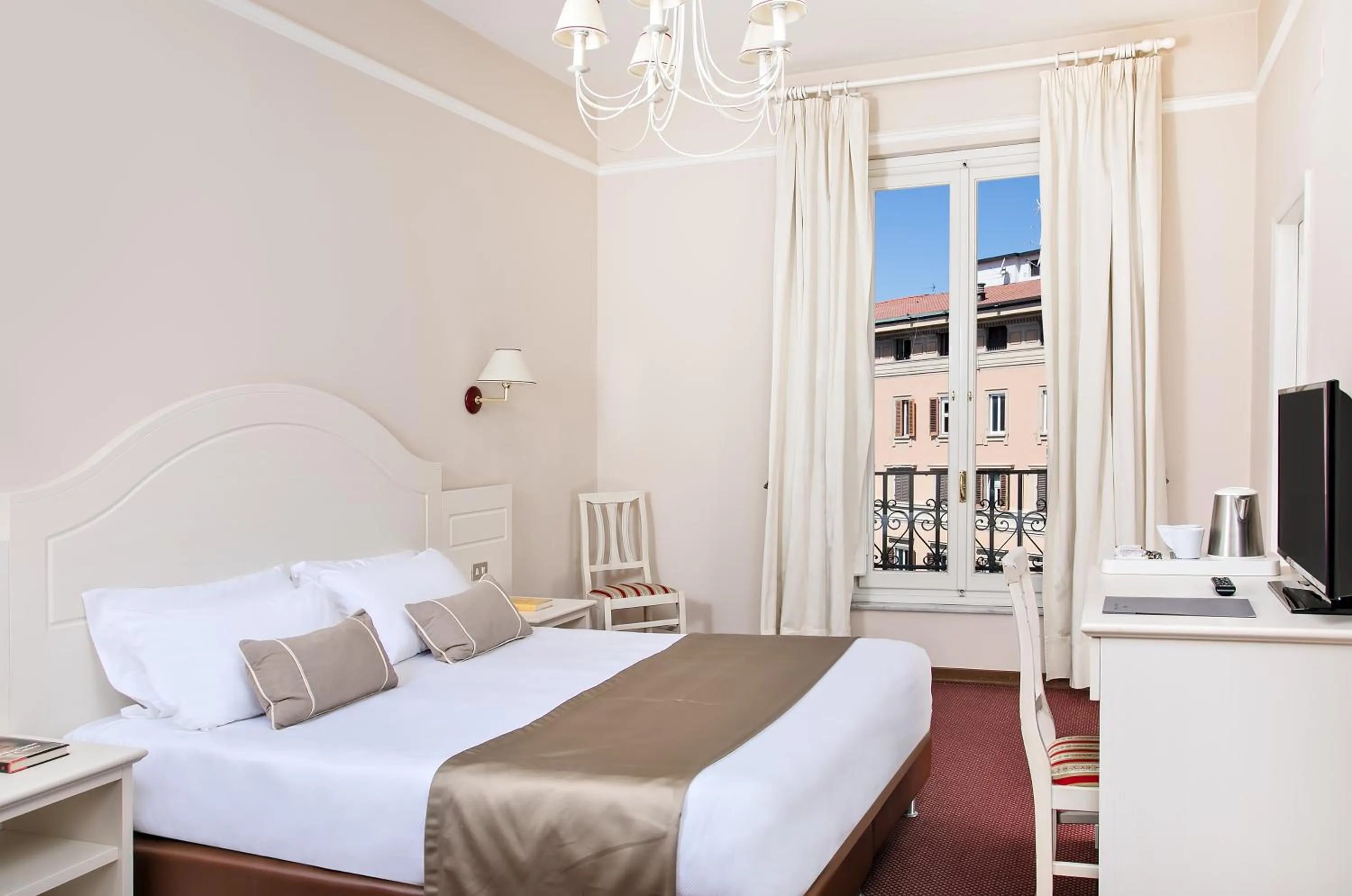 Property building, Bed in Hotel Ercolini & Savi