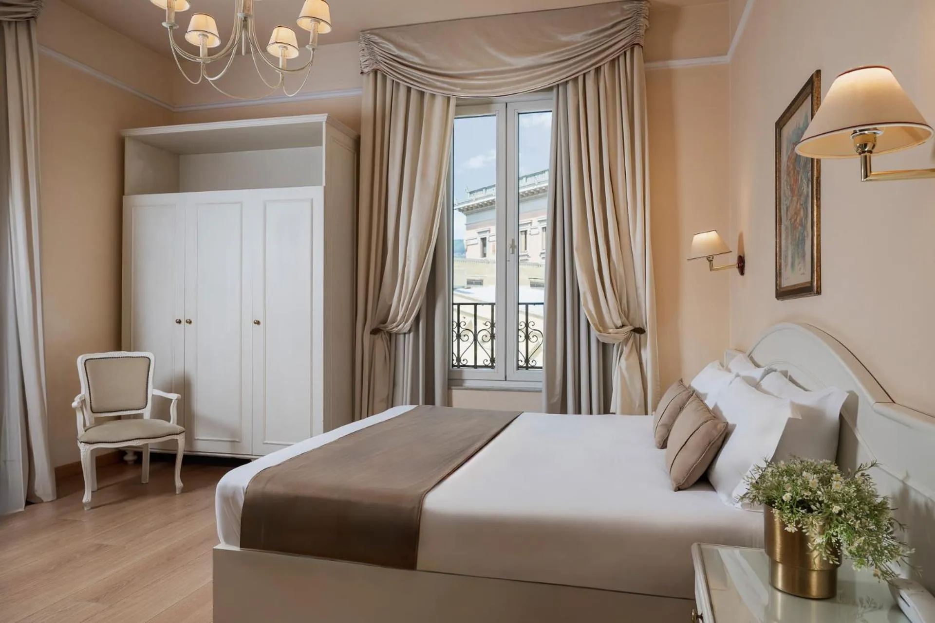 Bedroom, Bed in Hotel Ercolini & Savi