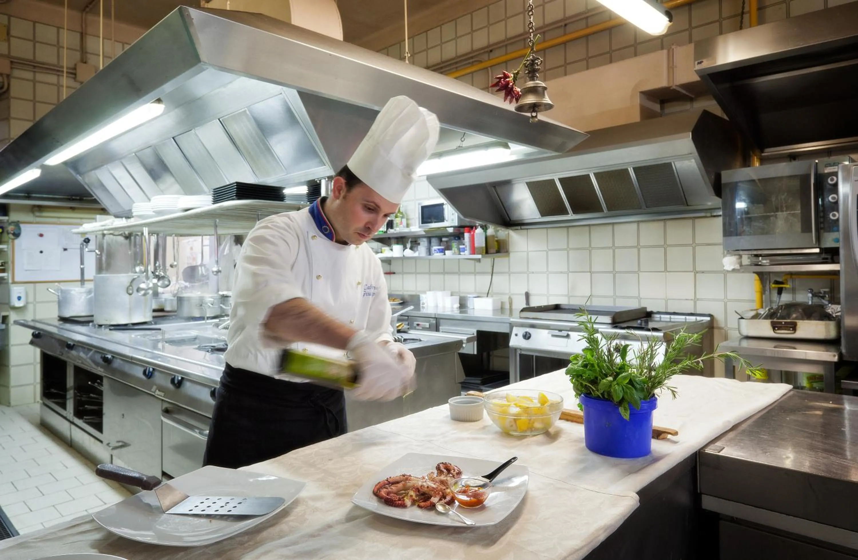 Food and drinks in Hotel Ercolini & Savi