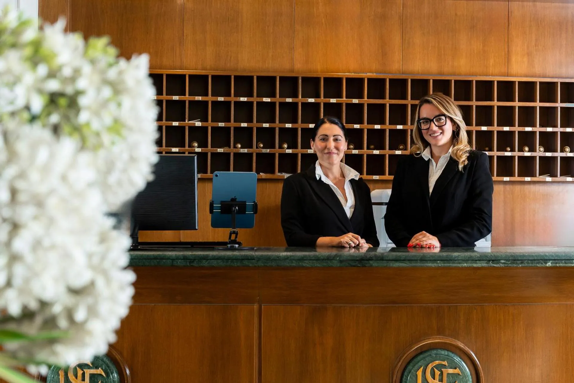 Staff in Hotel Ercolini & Savi