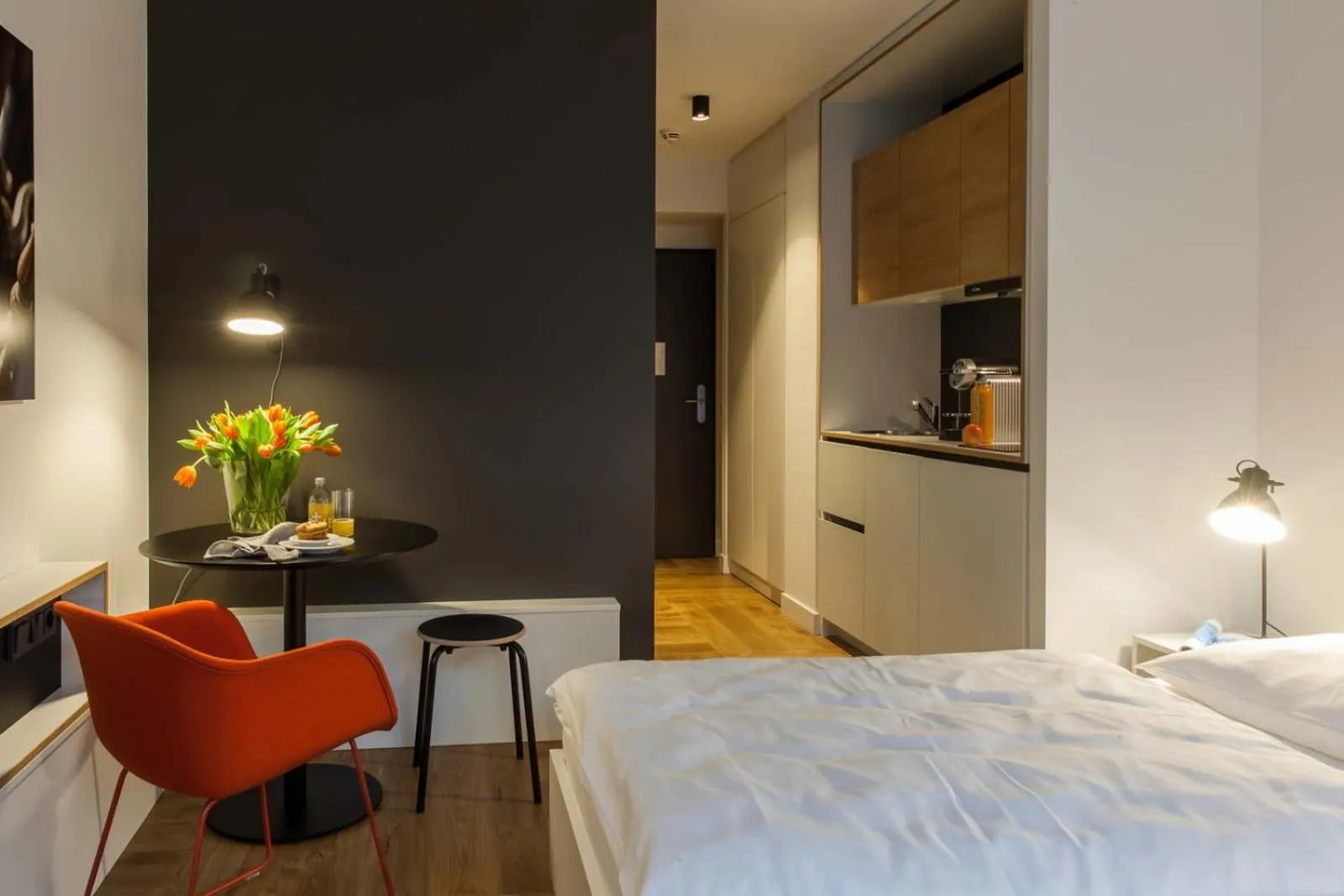 Bed in smartments Wien Hauptbahnhof - Serviced Apartments