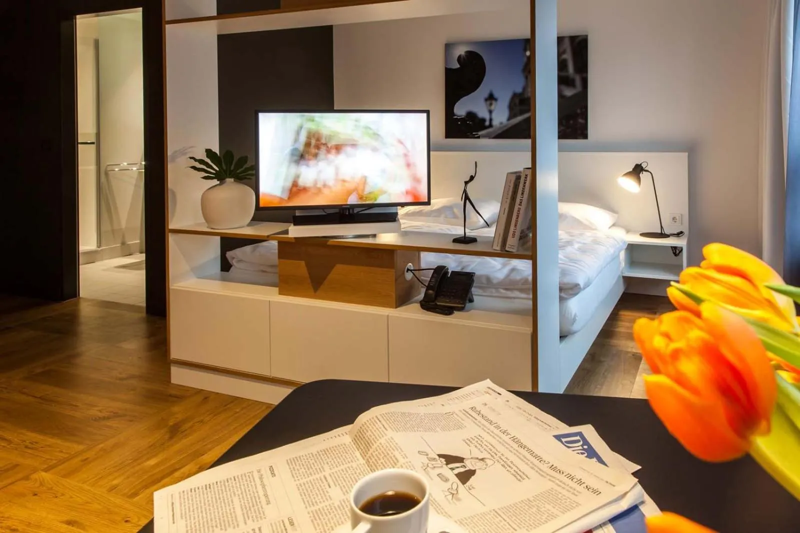 Bed in smartments Wien Hauptbahnhof - Serviced Apartments